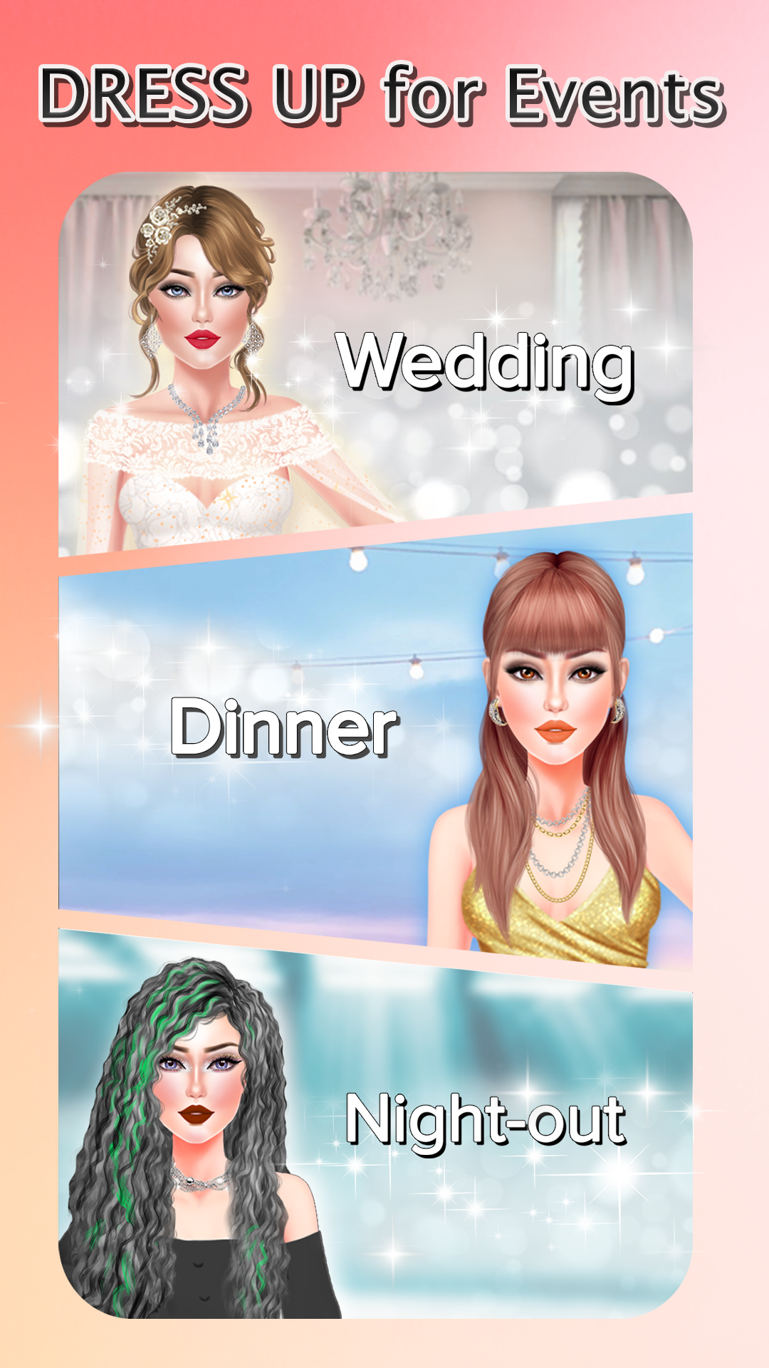اسکرین شات 1 بازی Dress up Games : Make Up Games