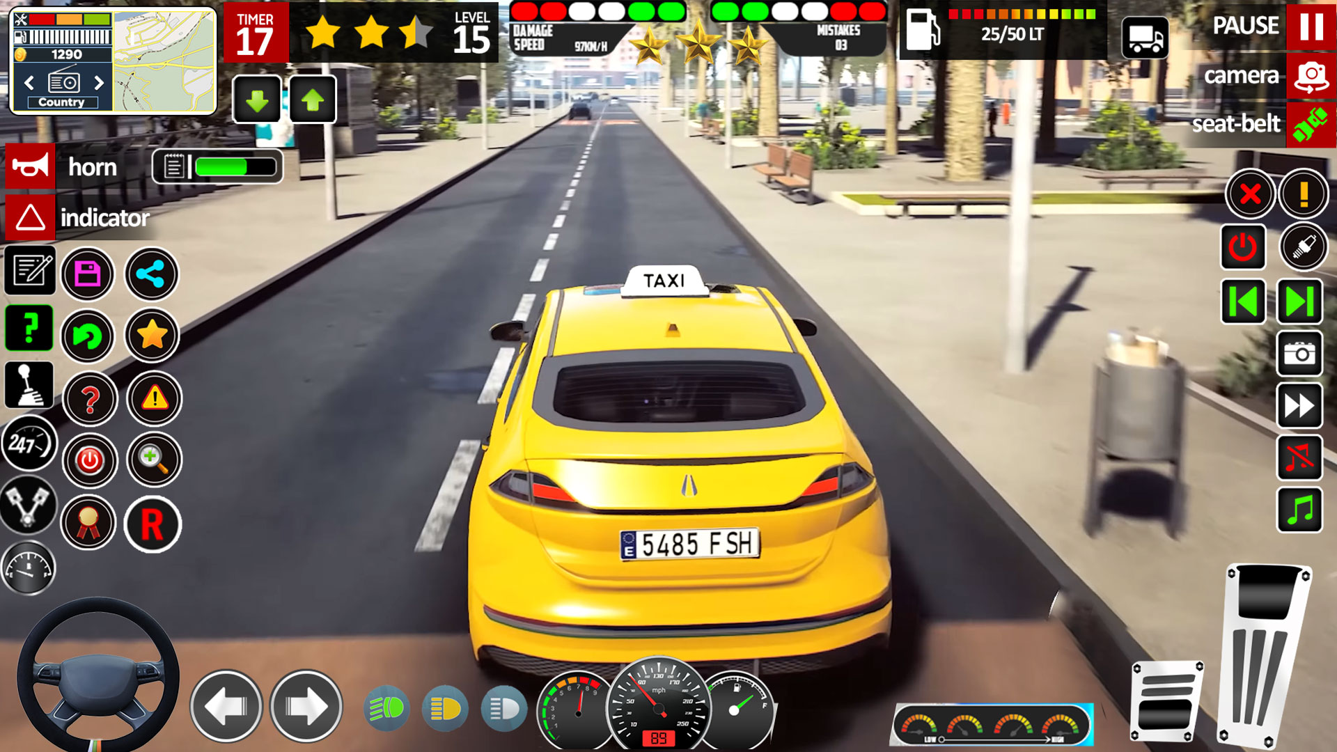 اسکرین شات 3 بازی تاکسی شهری: بازی مدرن تاکسی