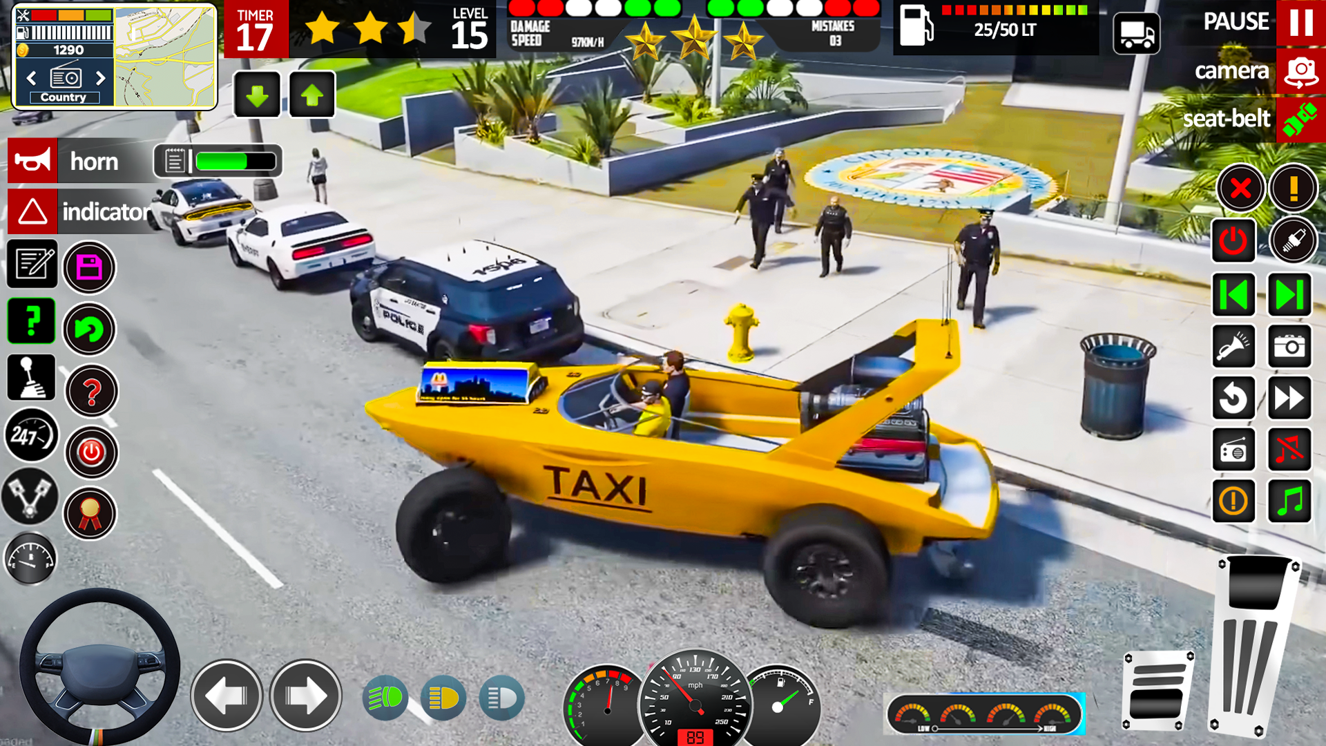 اسکرین شات 5 بازی City Taxi Drive: Taxi Car Game