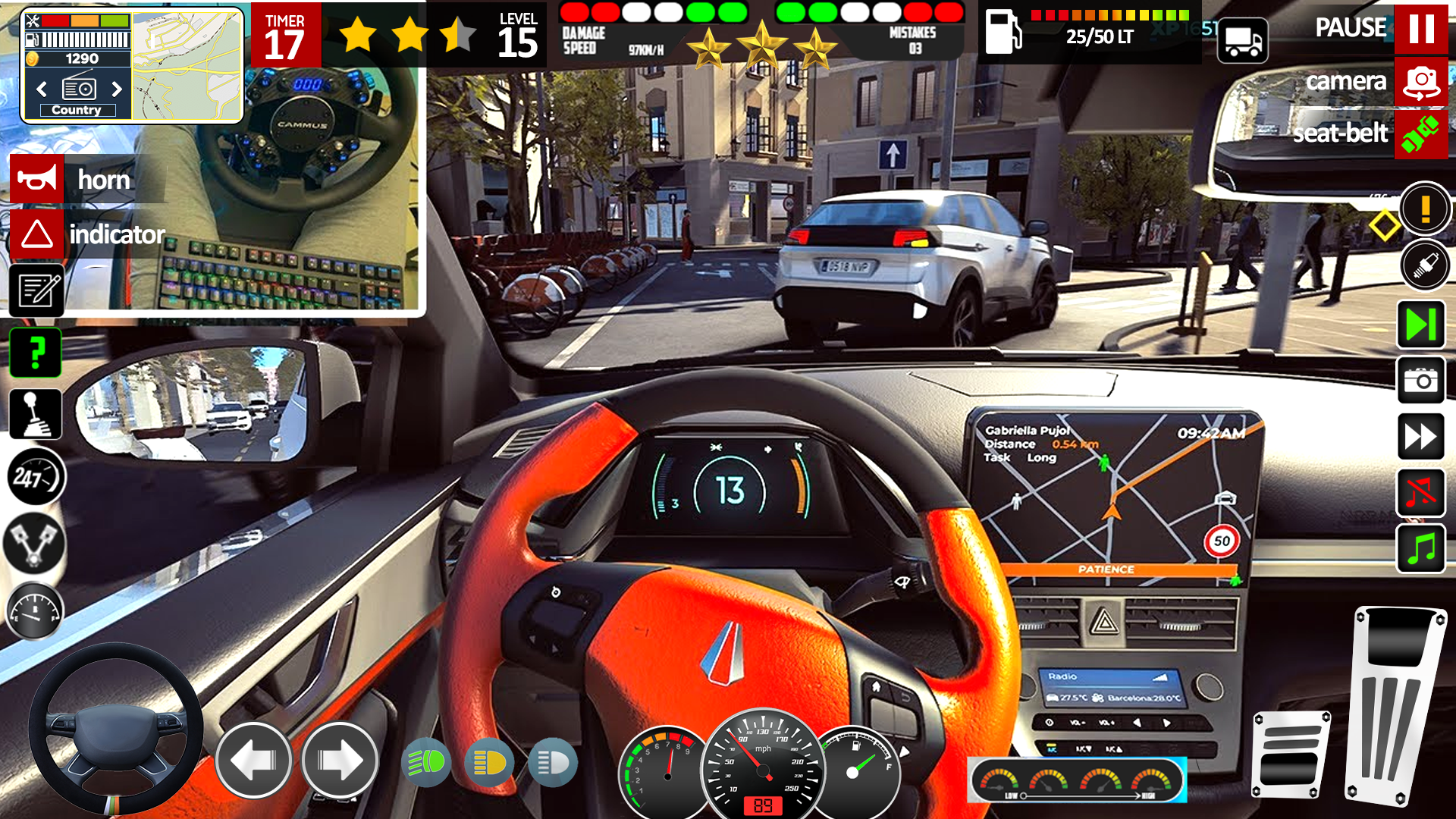 اسکرین شات 1 بازی تاکسی شهری: بازی مدرن تاکسی