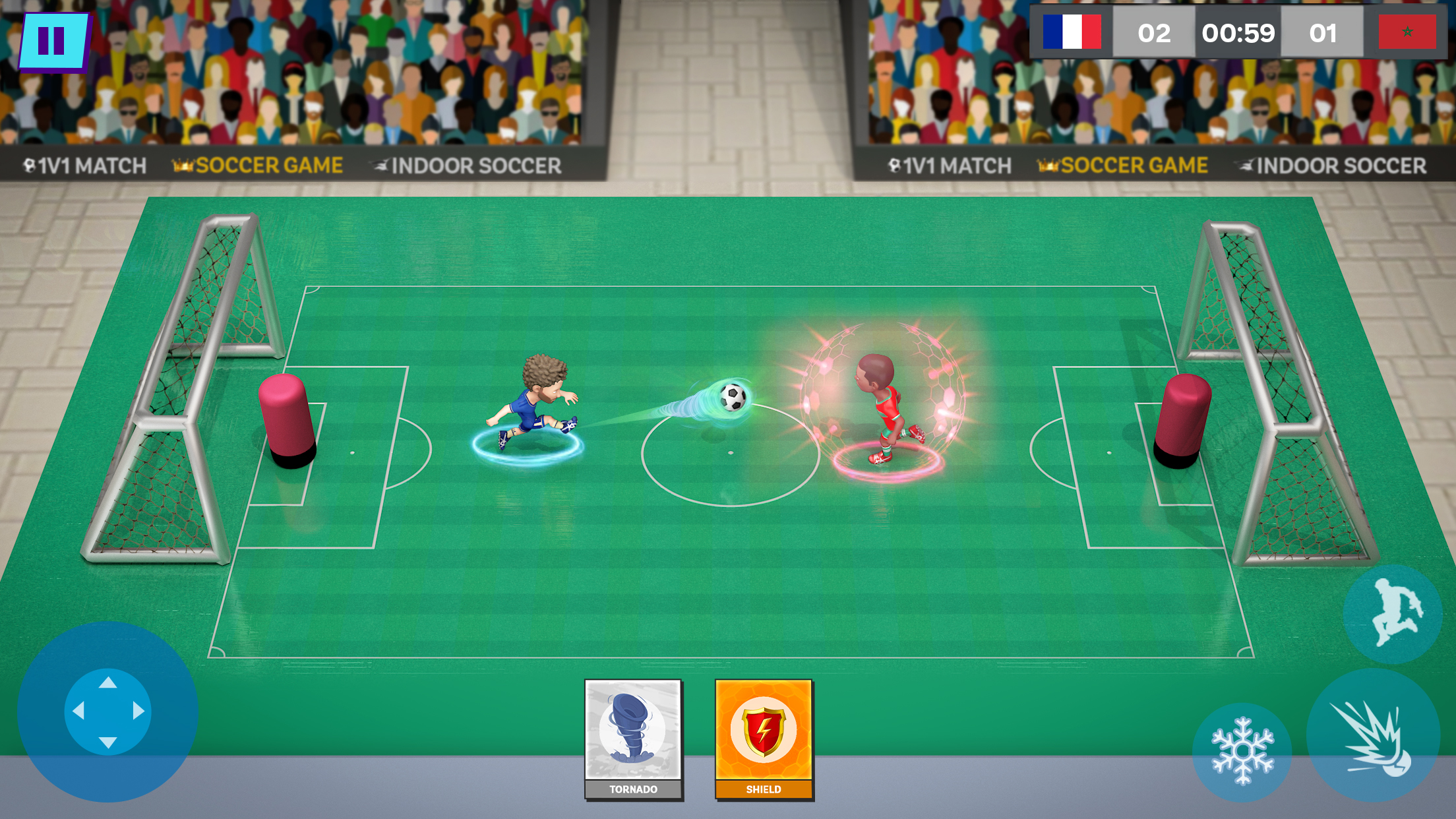 اسکرین شات 6 بازی Indoor Futsal: Mobile Soccer