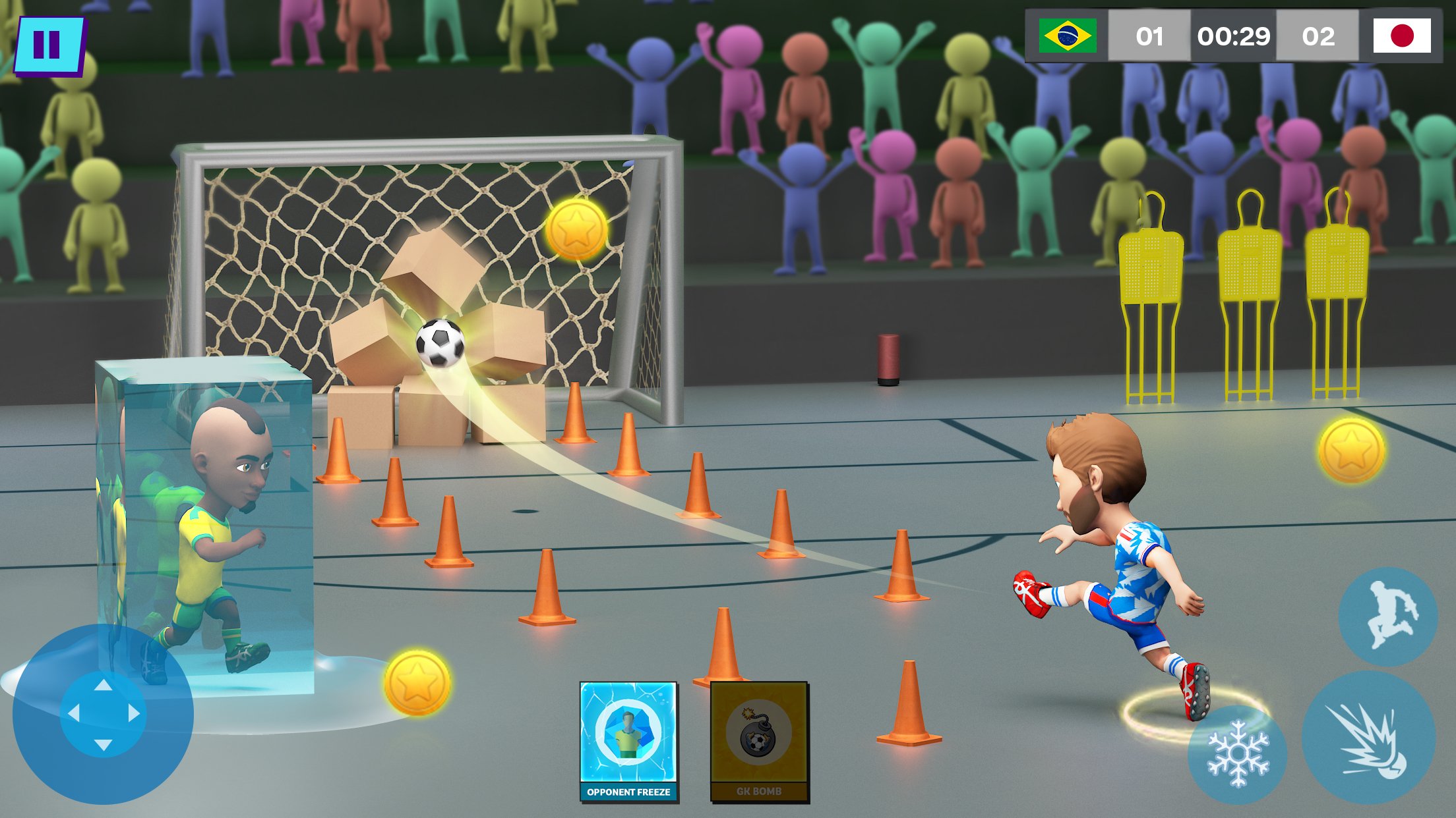 اسکرین شات 4 بازی Indoor Futsal: Mobile Soccer
