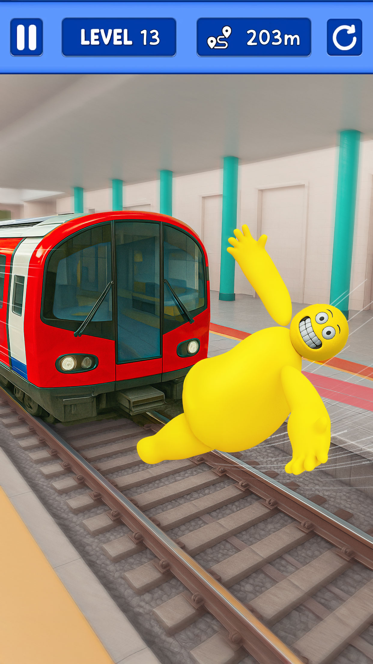 اسکرین شات 2 بازی Train Tumble