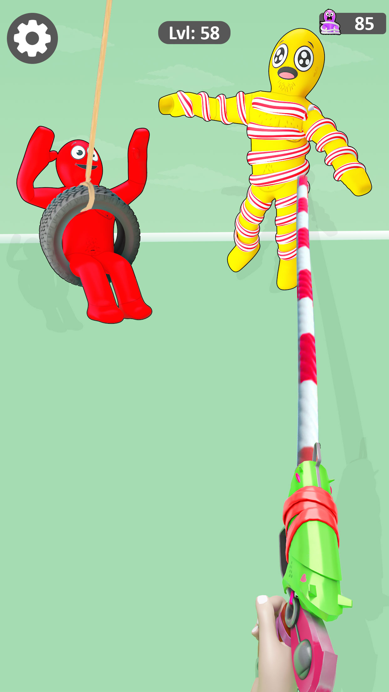 اسکرین شات 3 بازی Rope Wrangle