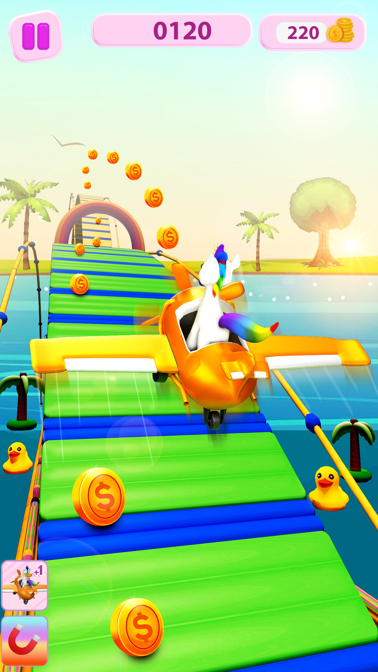 اسکرین شات 8 بازی Unicorn Fun: Endless Run Game
