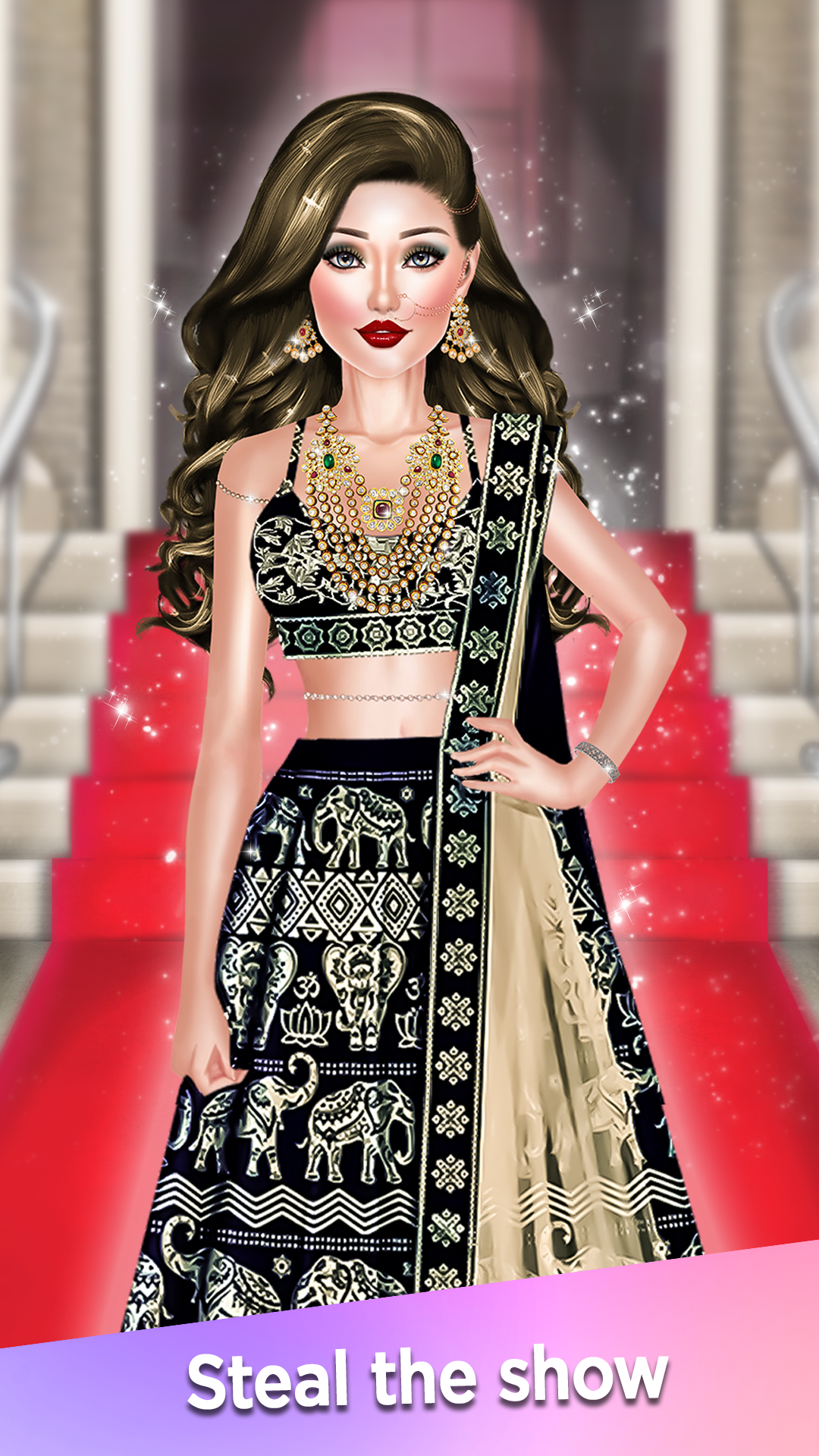 اسکرین شات 6 بازی Dress Up Game-Make Up games