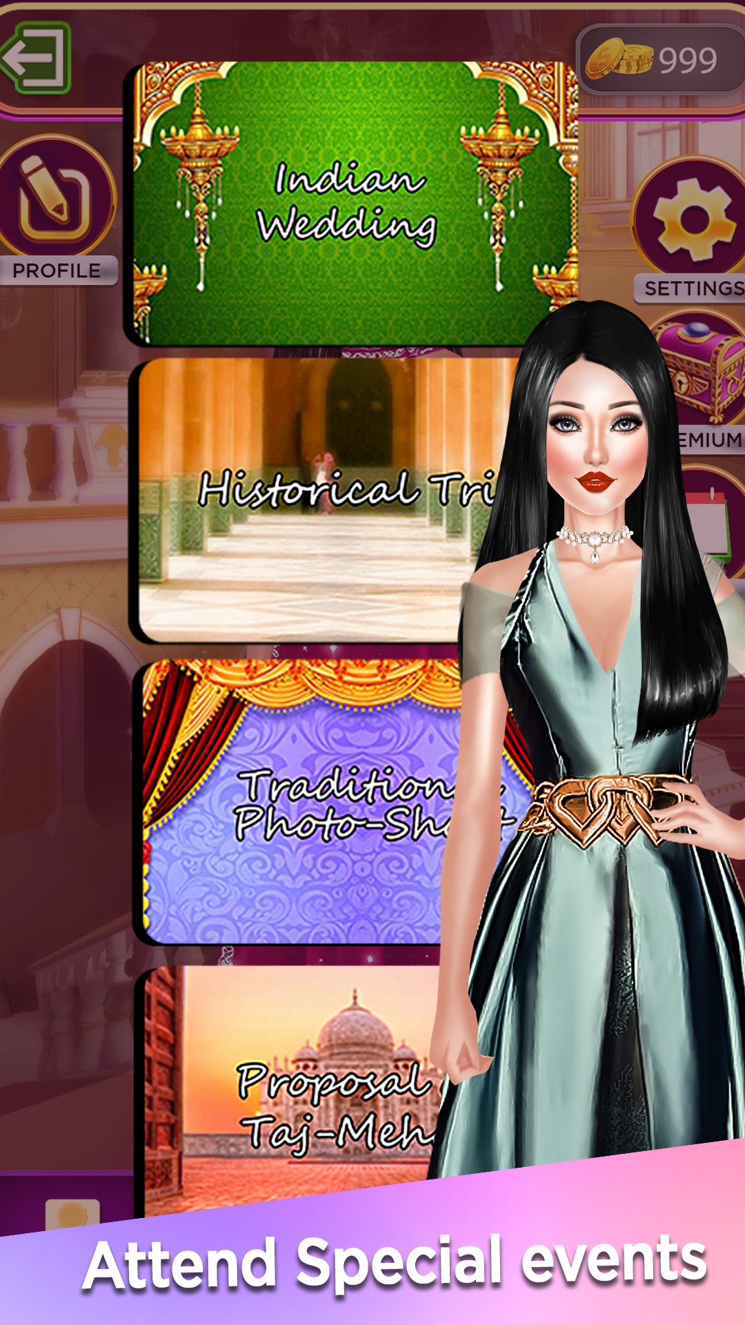 اسکرین شات 5 بازی Dress Up Game-Make Up games