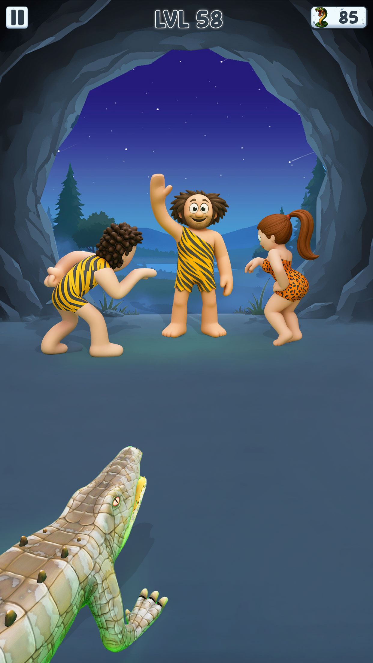 اسکرین شات 2 بازی Lizard Feast