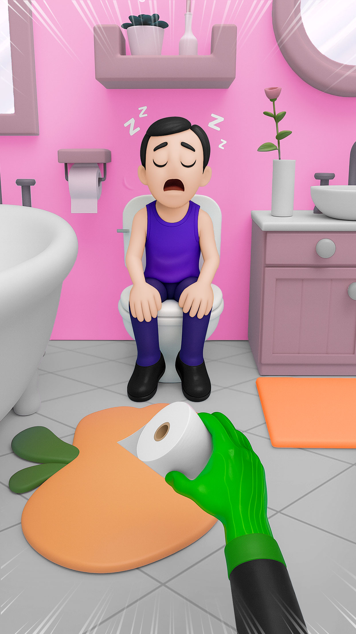اسکرین شات 6 بازی Sleepy Guy: Wake-Up Chaos
