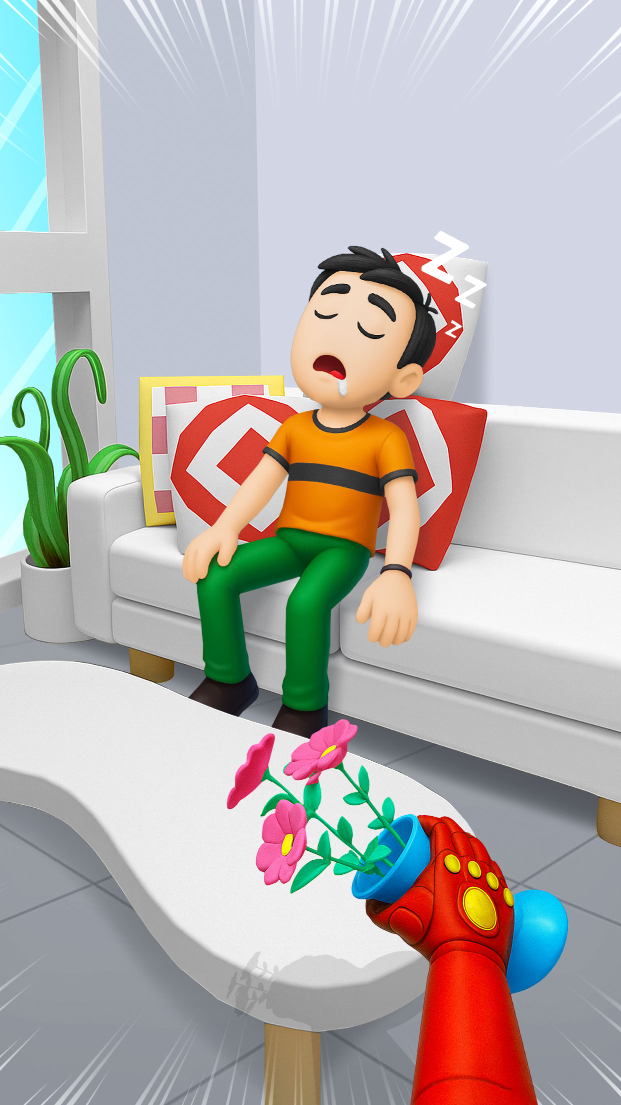 اسکرین شات 1 بازی Sleepy Guy: Wake-Up Chaos