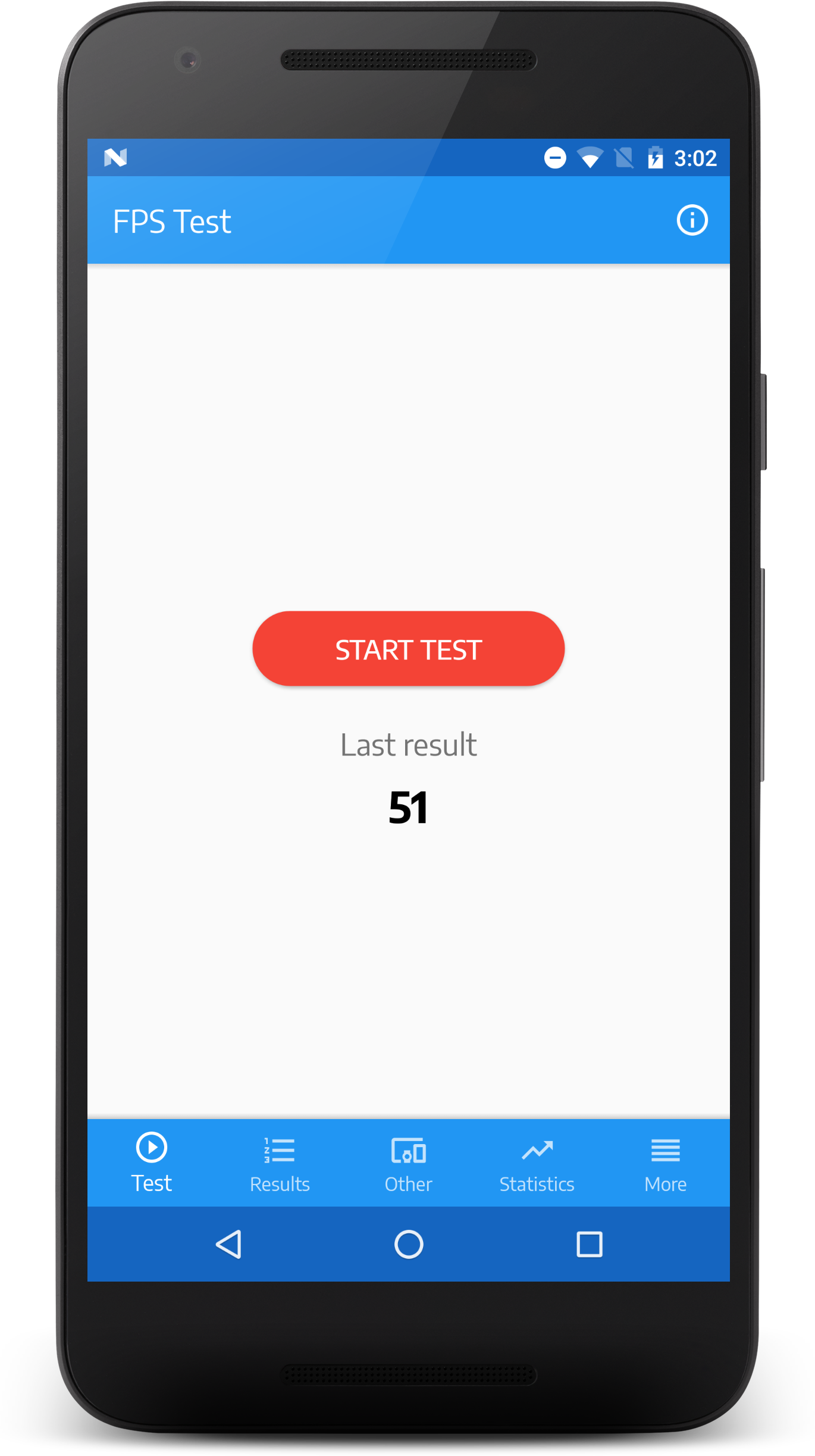 اسکرین شات 1 برنامه FPS Test