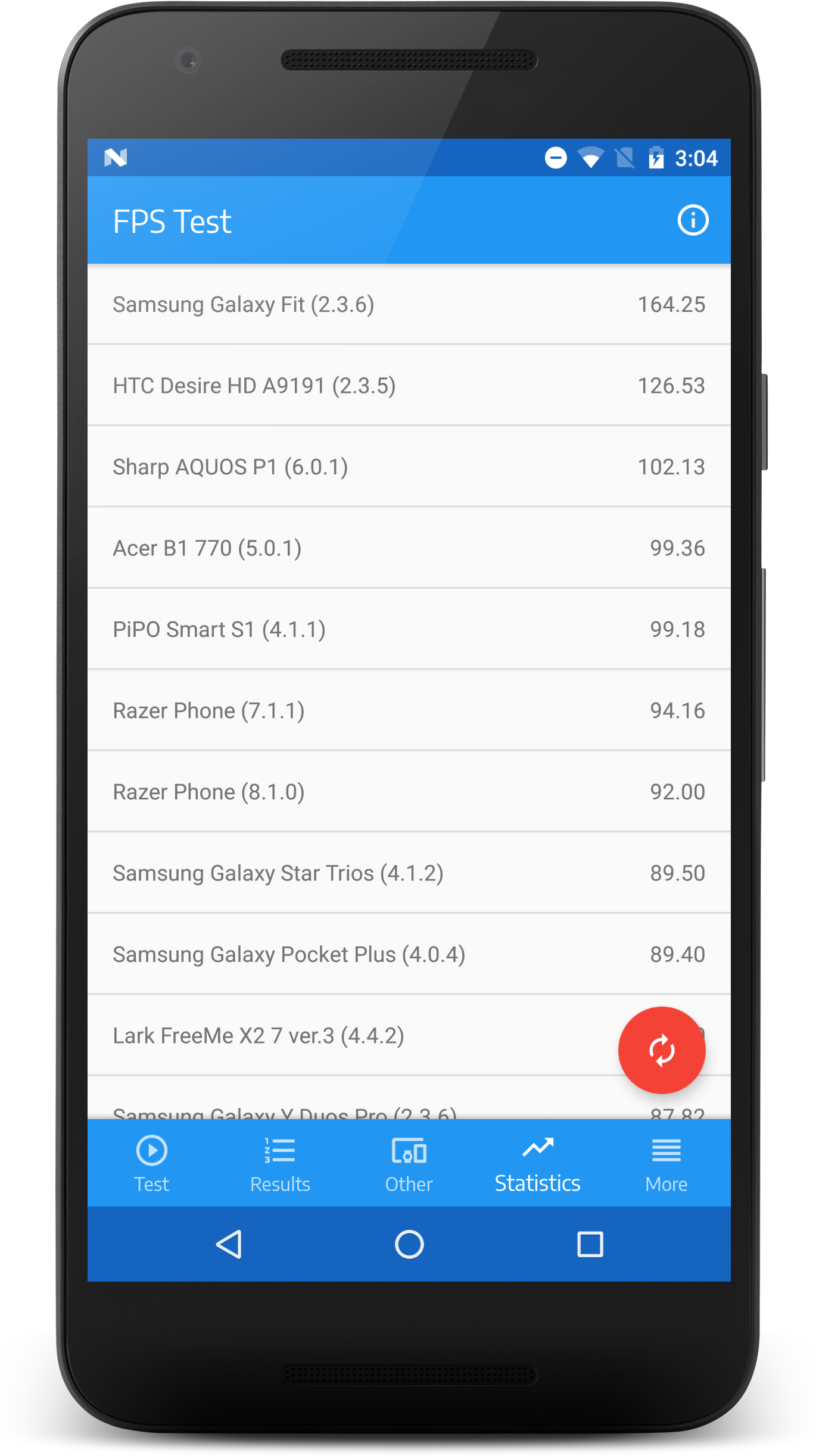 اسکرین شات 4 برنامه FPS Test