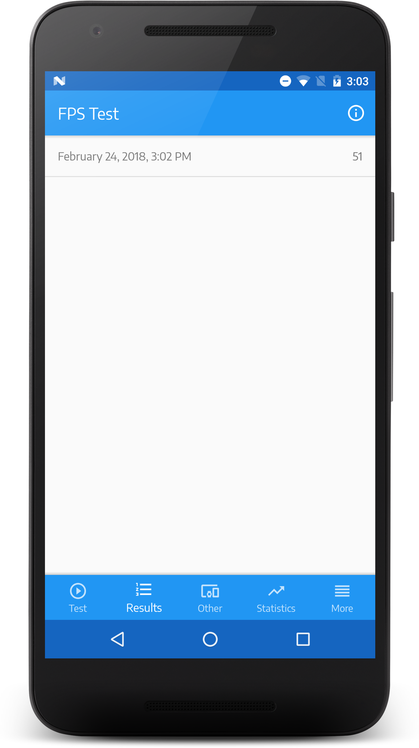 اسکرین شات 2 برنامه FPS Test