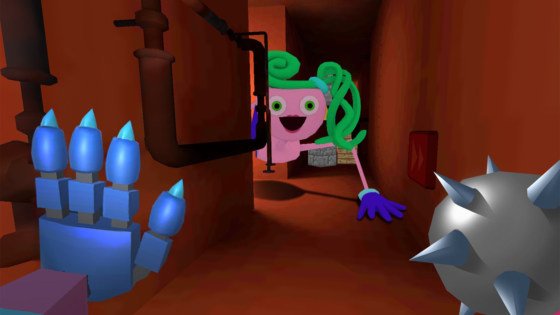 اسکرین شات 6 بازی Blue Monster Escape