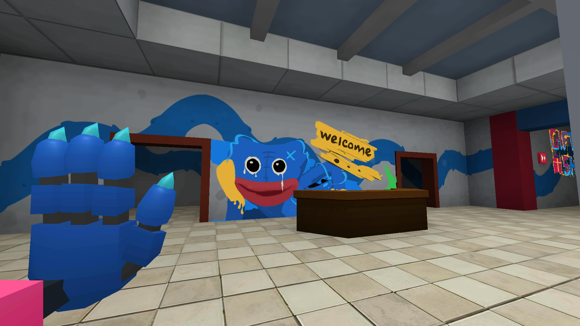 اسکرین شات 2 بازی Blue Monster Escape