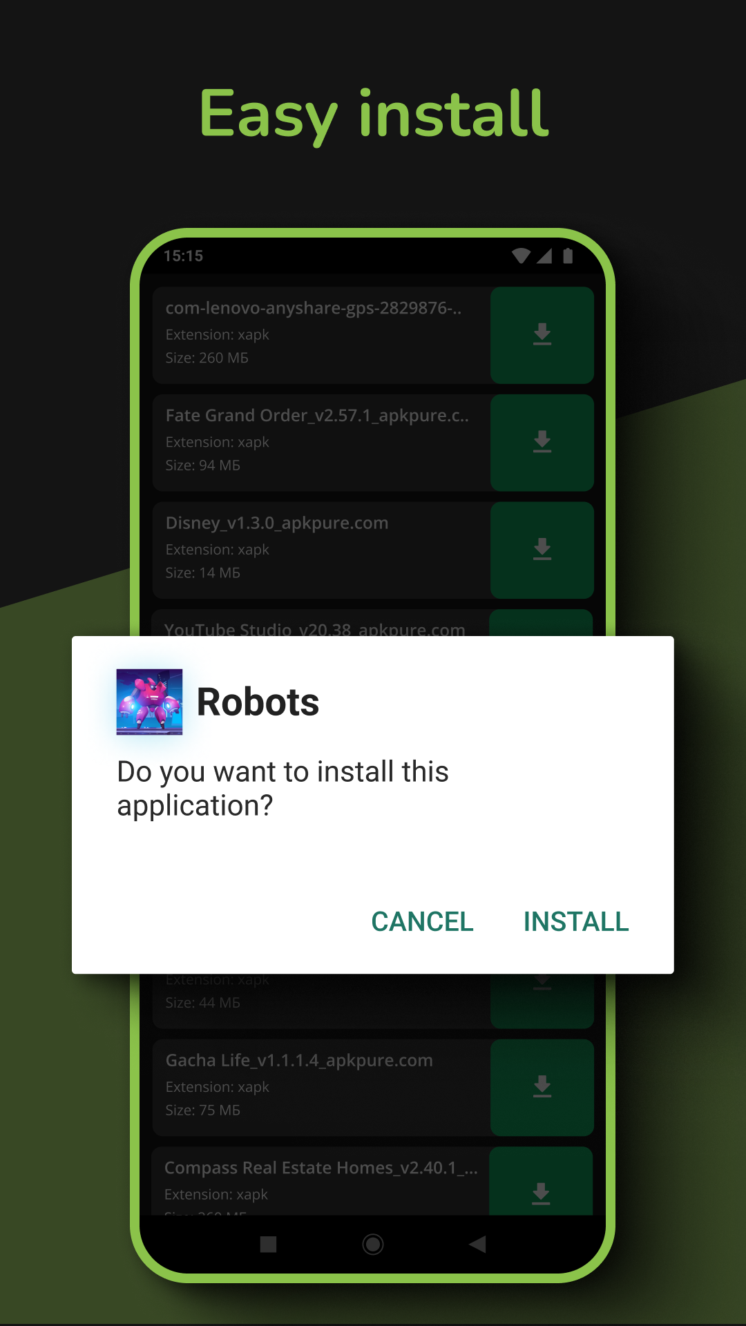 اسکرین شات 7 برنامه XAPK Installer