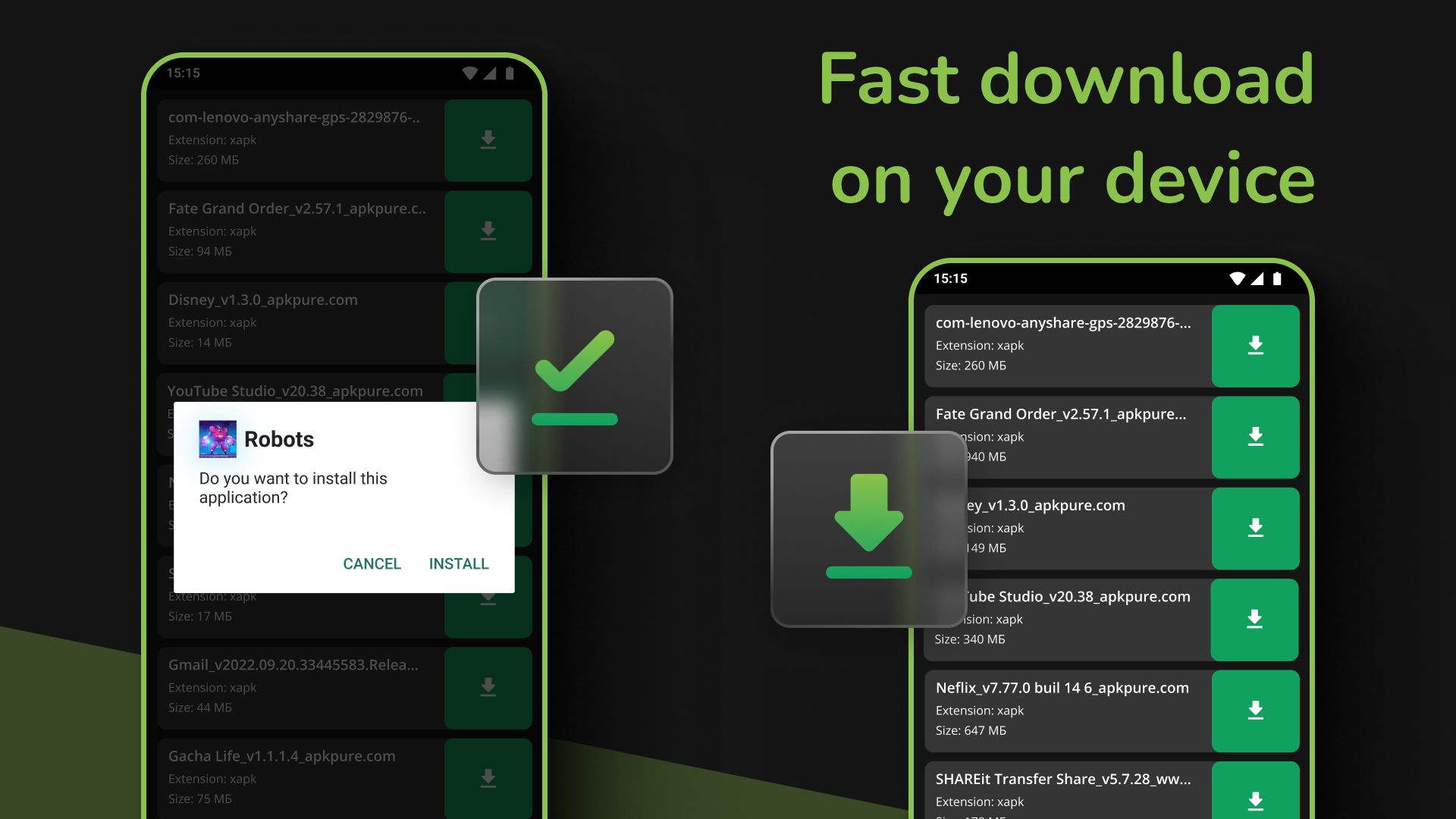 اسکرین شات 3 برنامه XAPK Installer