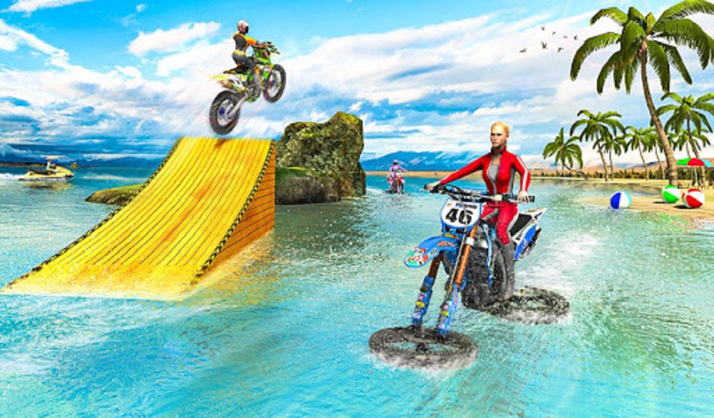اسکرین شات 3 بازی Water Surfer Racing In Moto