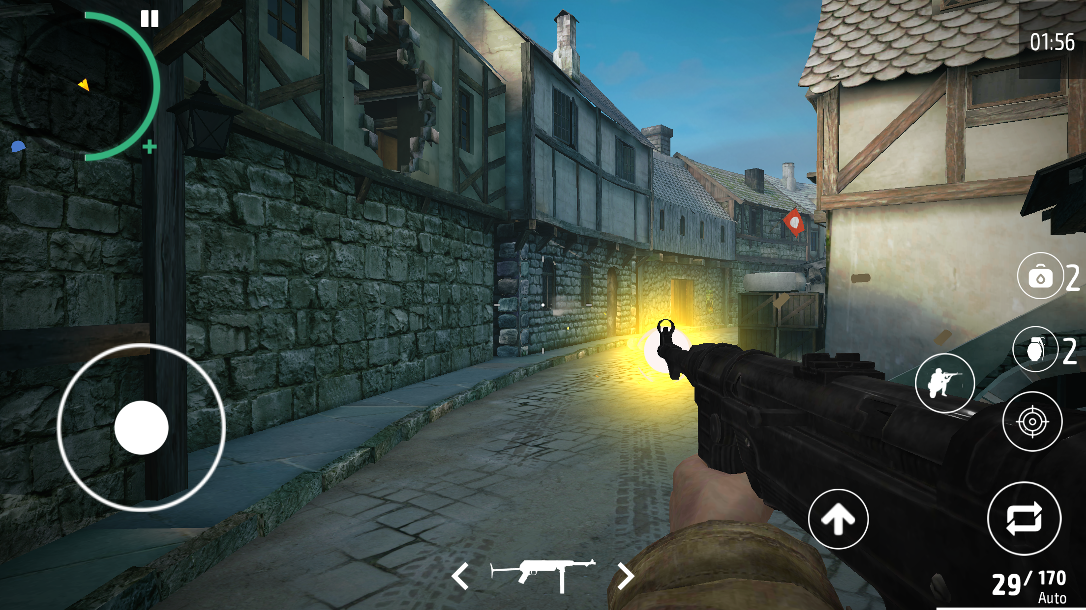 اسکرین شات 2 بازی World War 2 Blitz war games