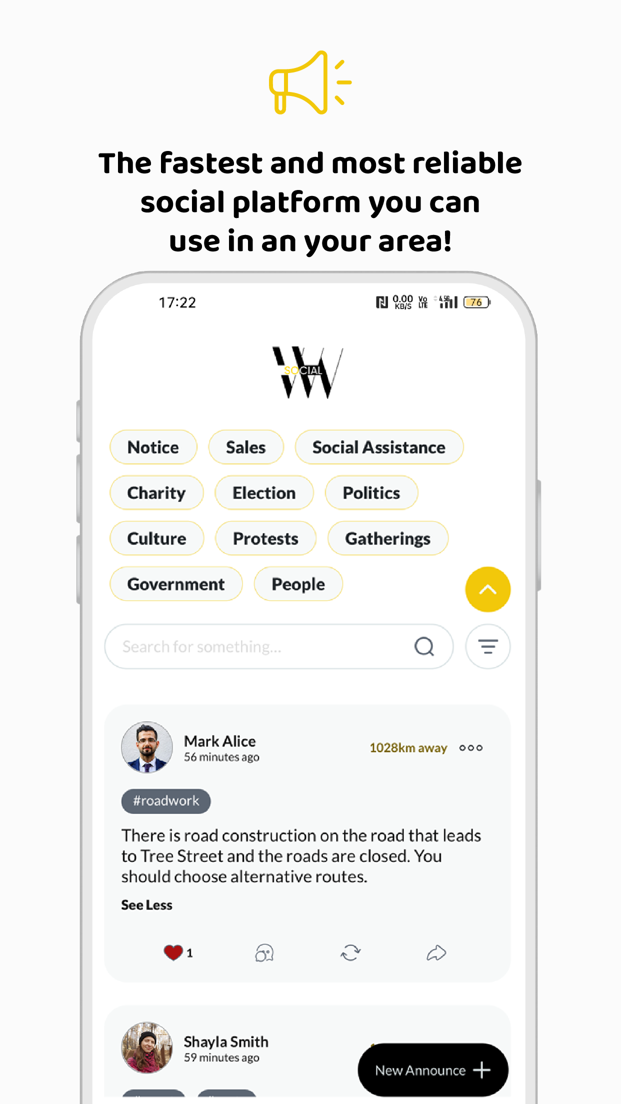 اسکرین شات 2 برنامه WWSocial