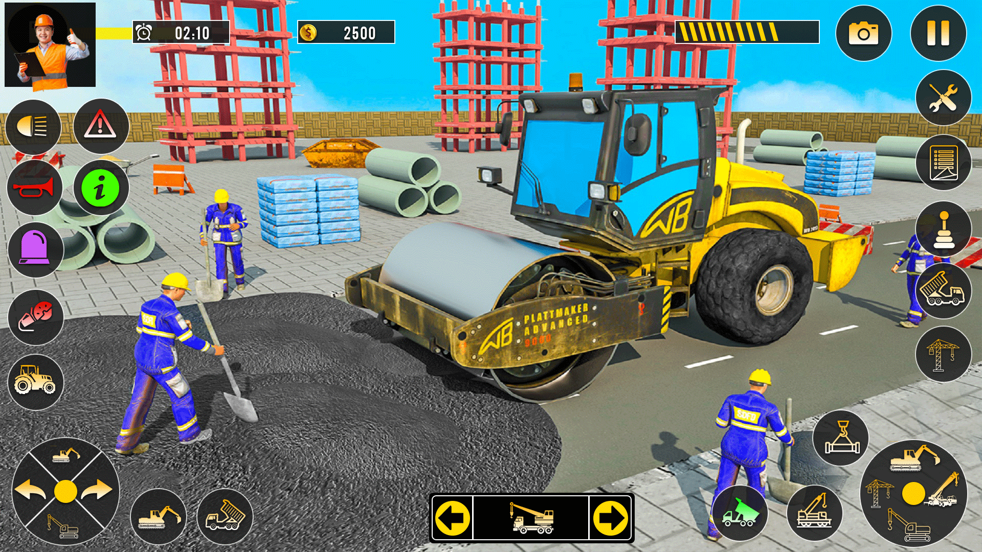 اسکرین شات 7 بازی Grand Snow Excavator Simulator