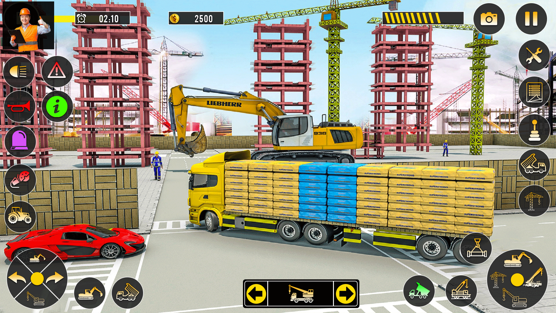 اسکرین شات 4 بازی Grand Snow Excavator Simulator