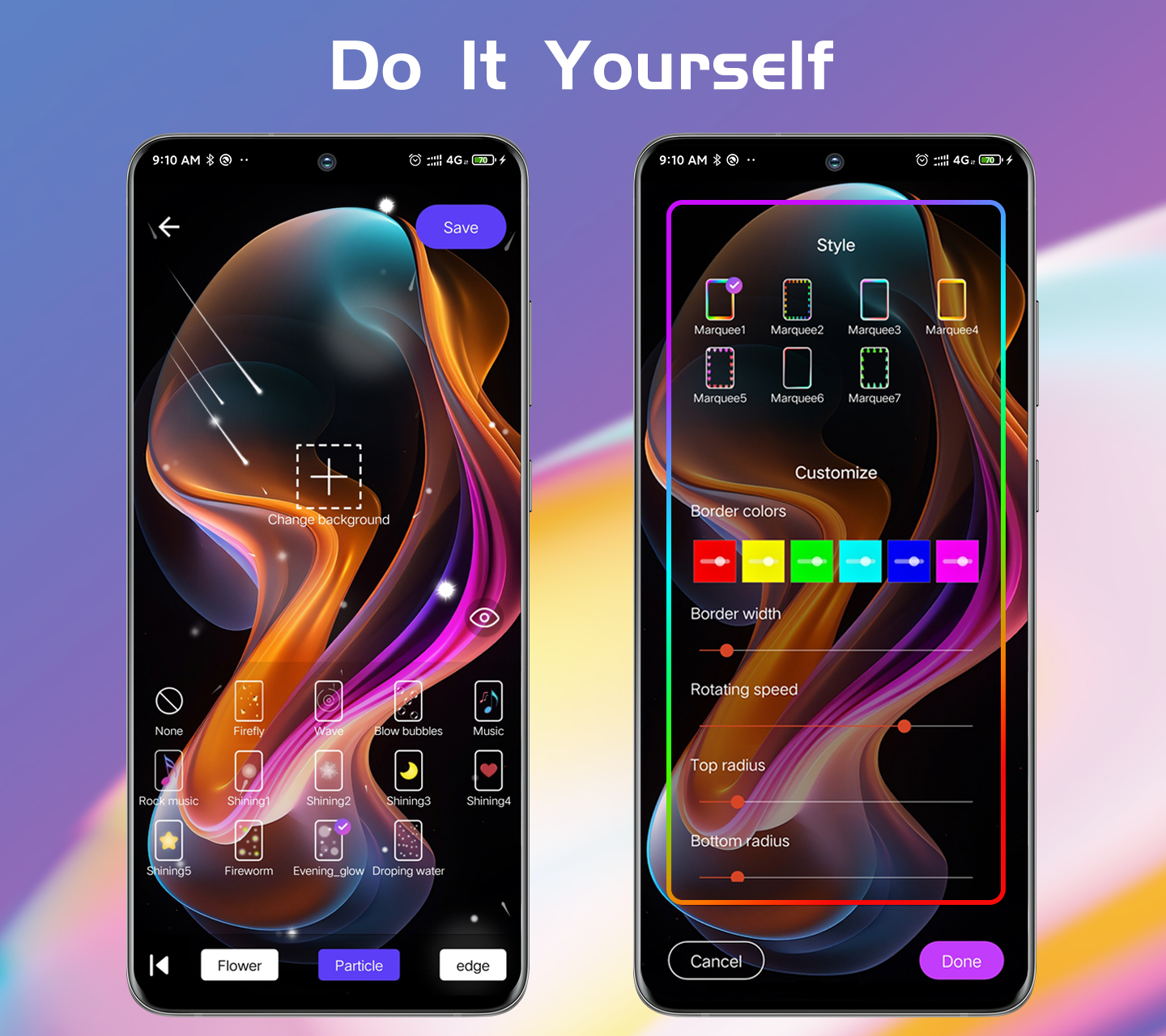 اسکرین شات 8 برنامه X Live Wallpaper - HD 3D/4D