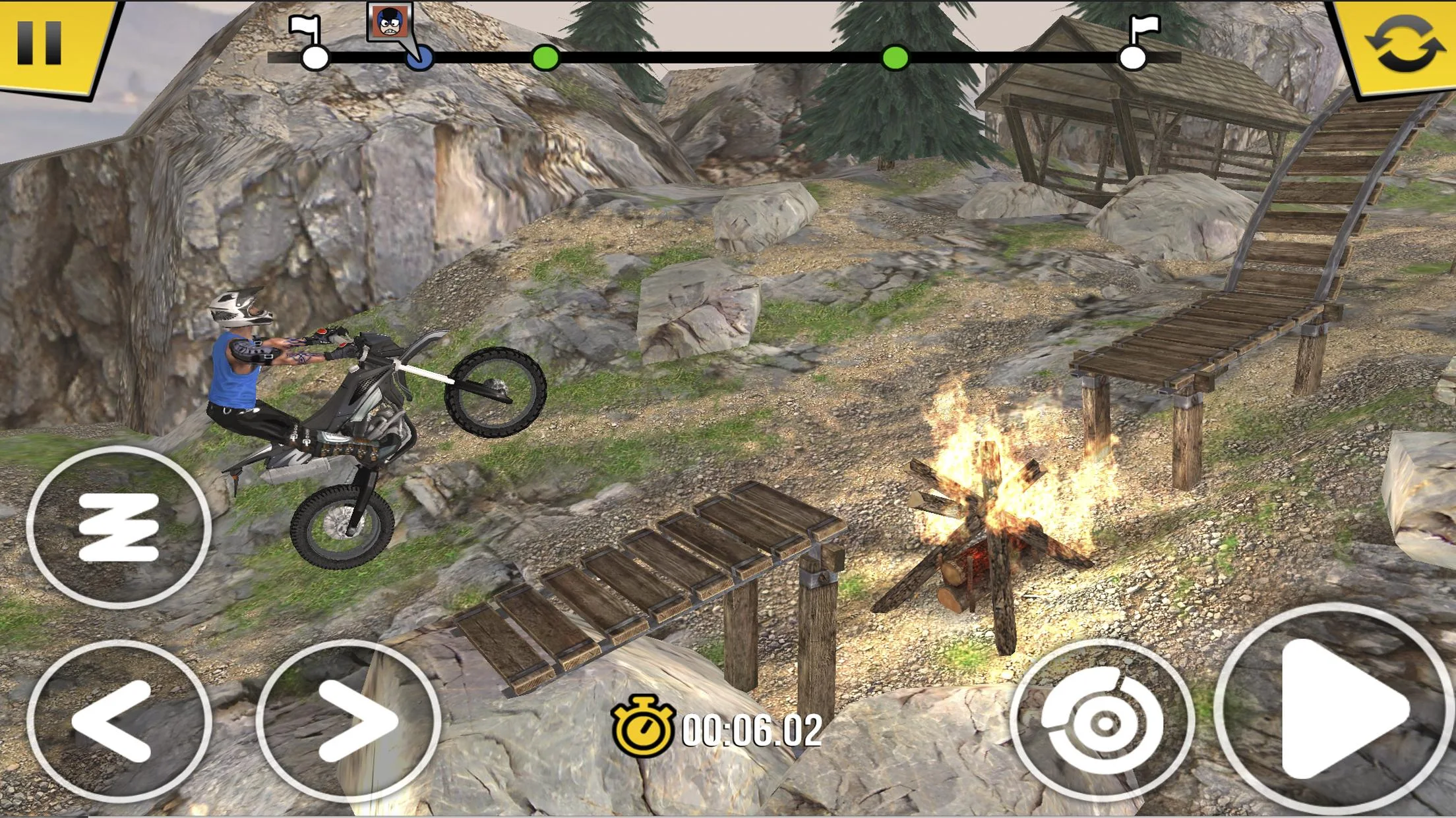 اسکرین شات 5 بازی Trial Xtreme 4 Bike Racing