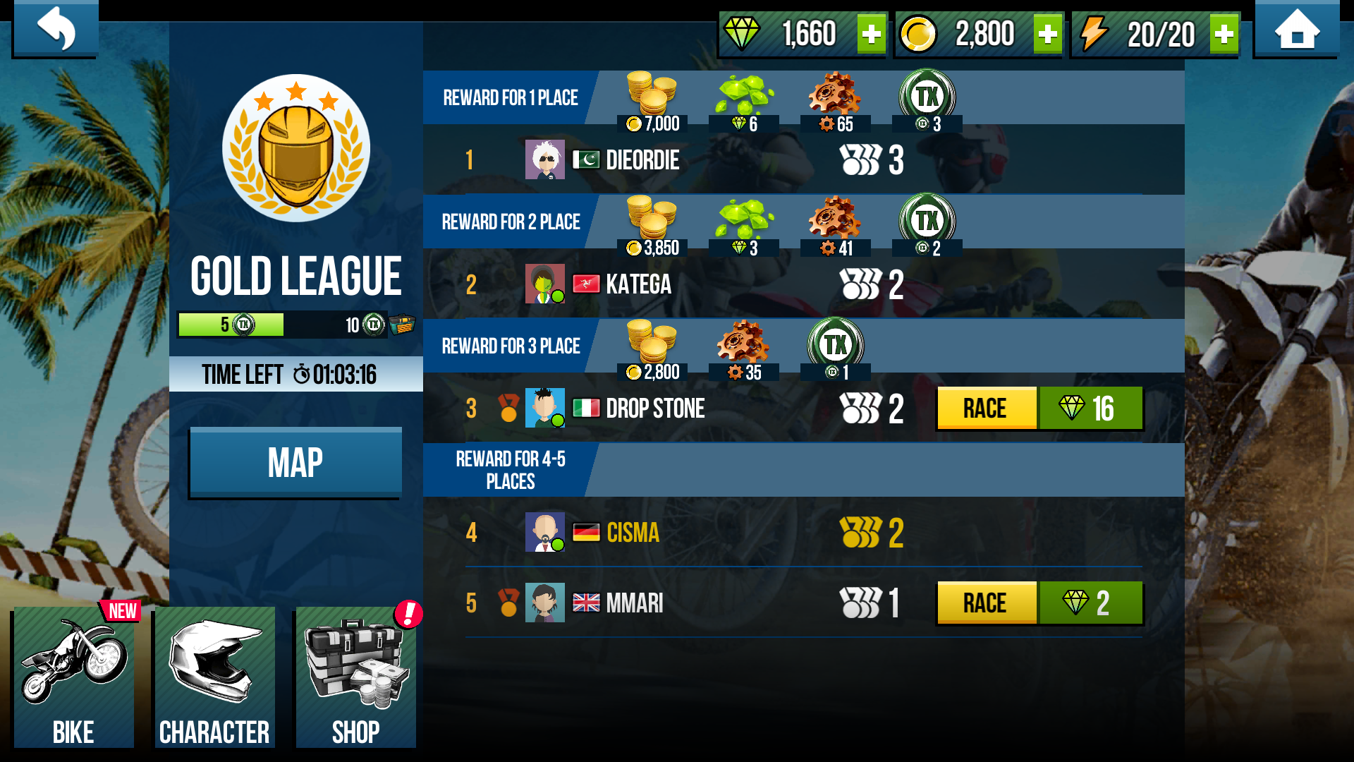 اسکرین شات 5 بازی Trial Xtreme Legends