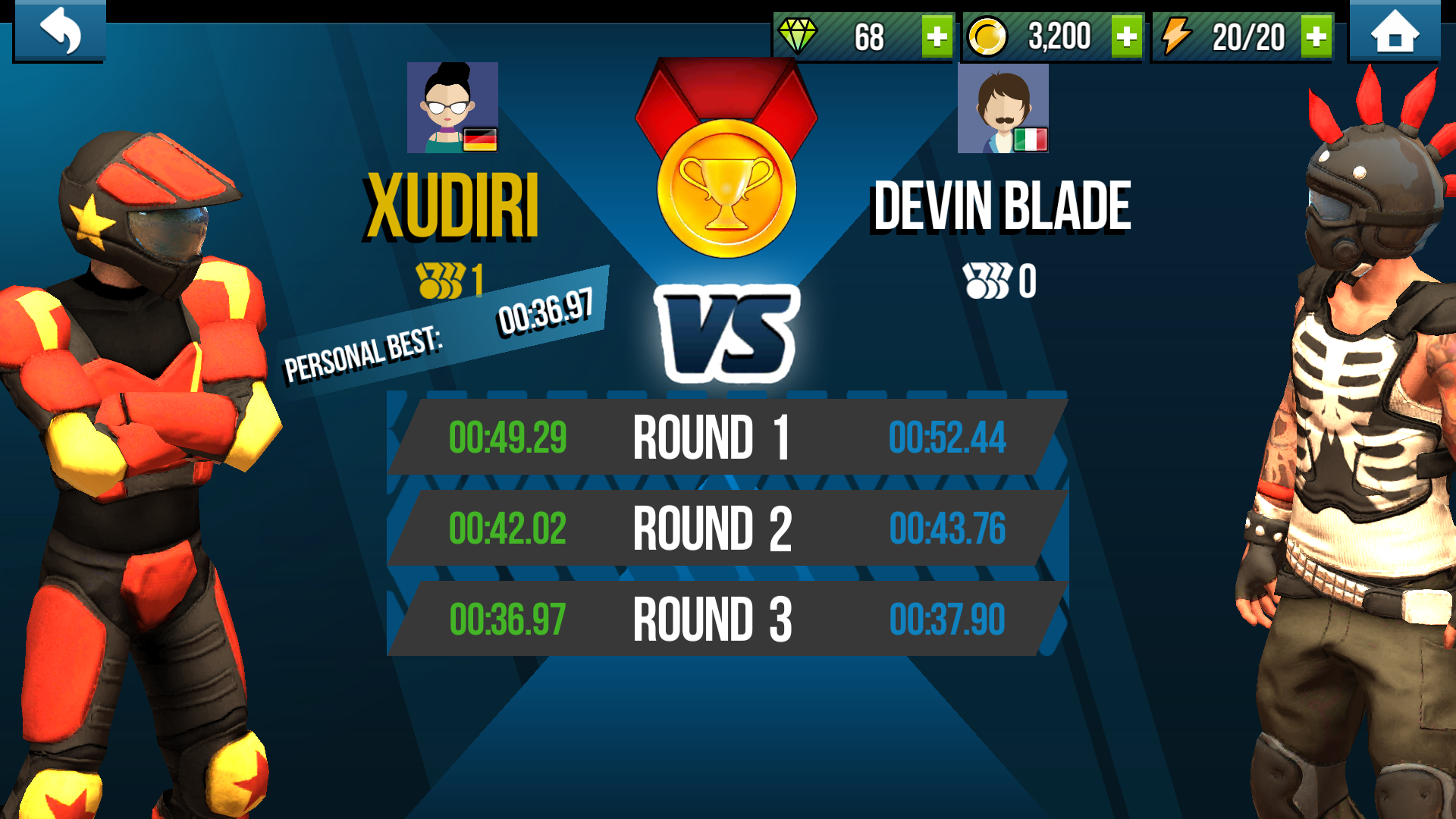 اسکرین شات 2 بازی Trial Xtreme Legends