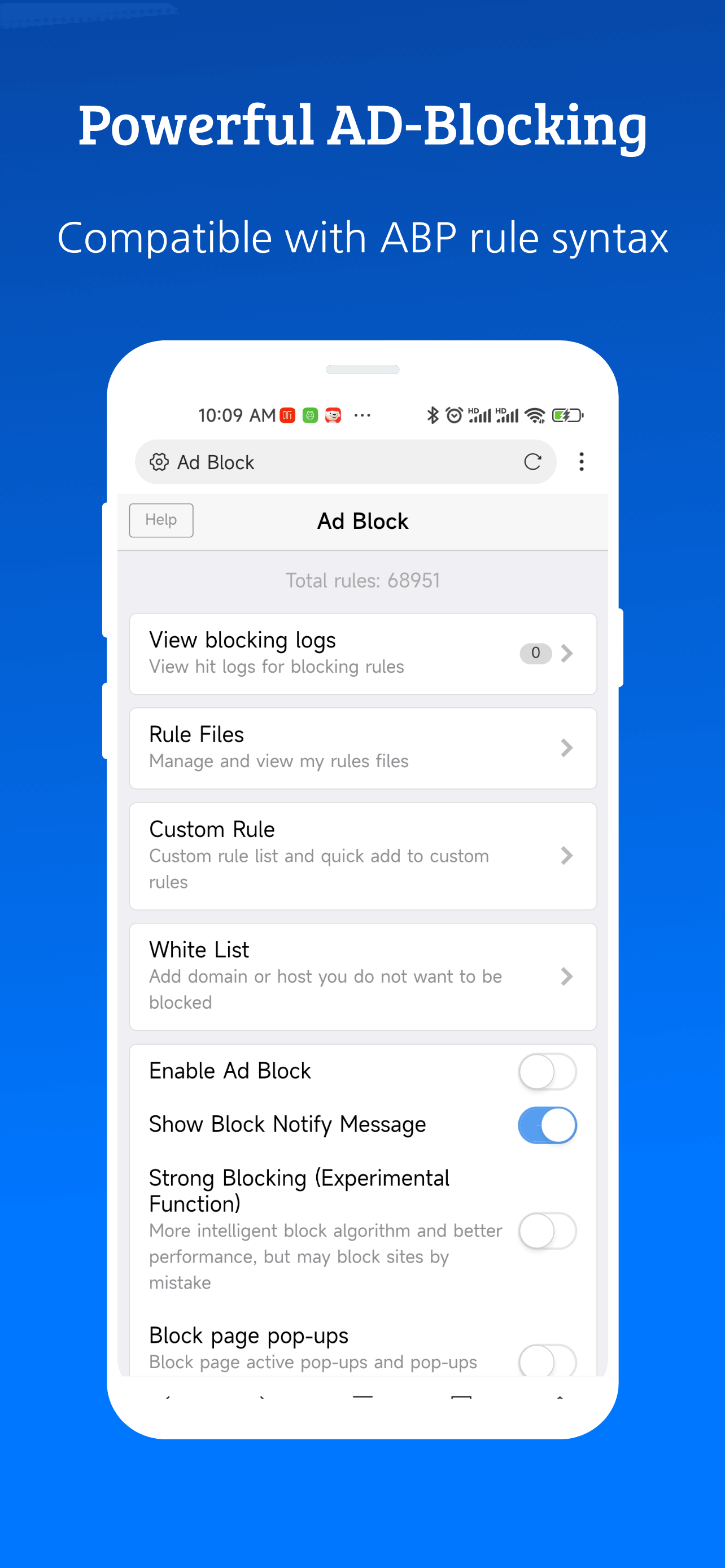 اسکرین شات 3 برنامه XBrowser - Mini & Super fast