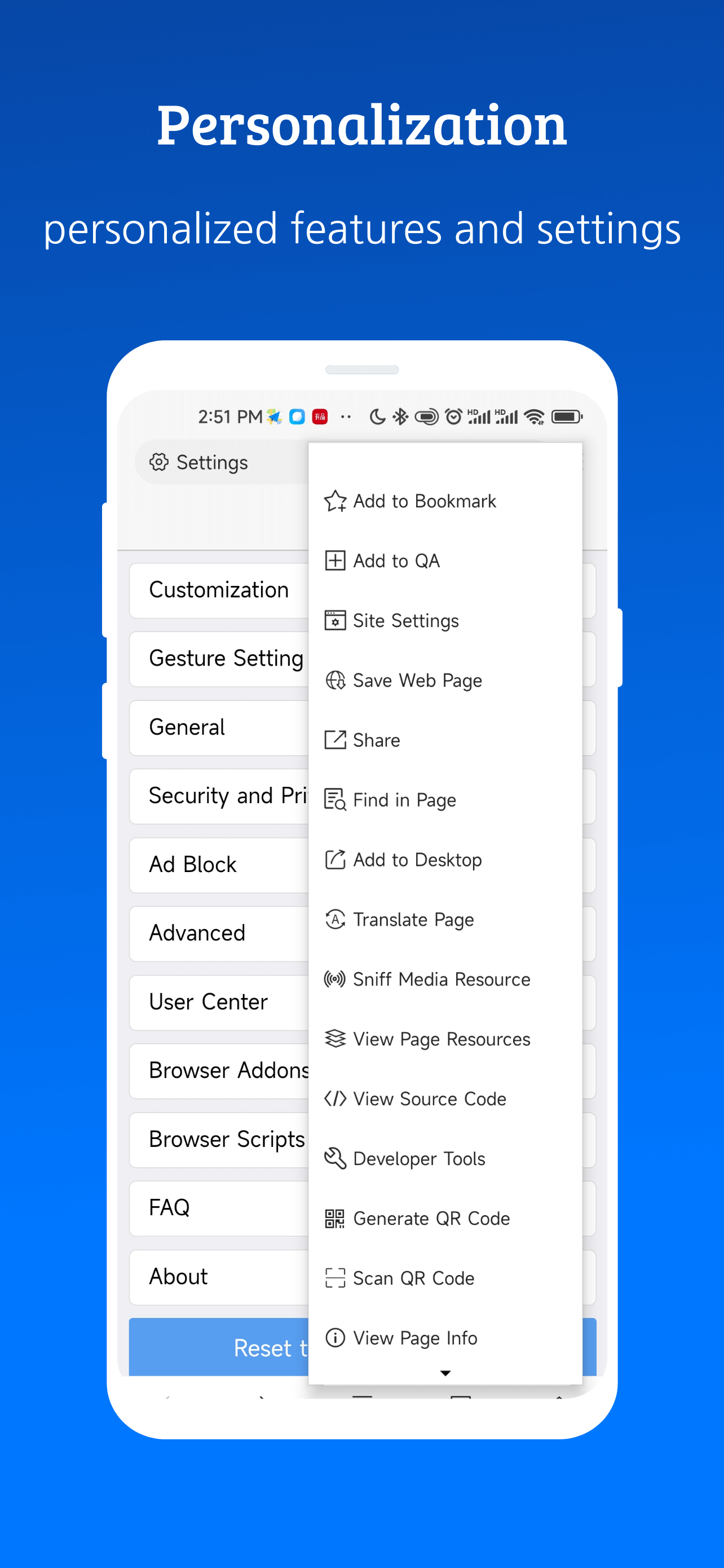 اسکرین شات 6 برنامه XBrowser - Mini & Super fast