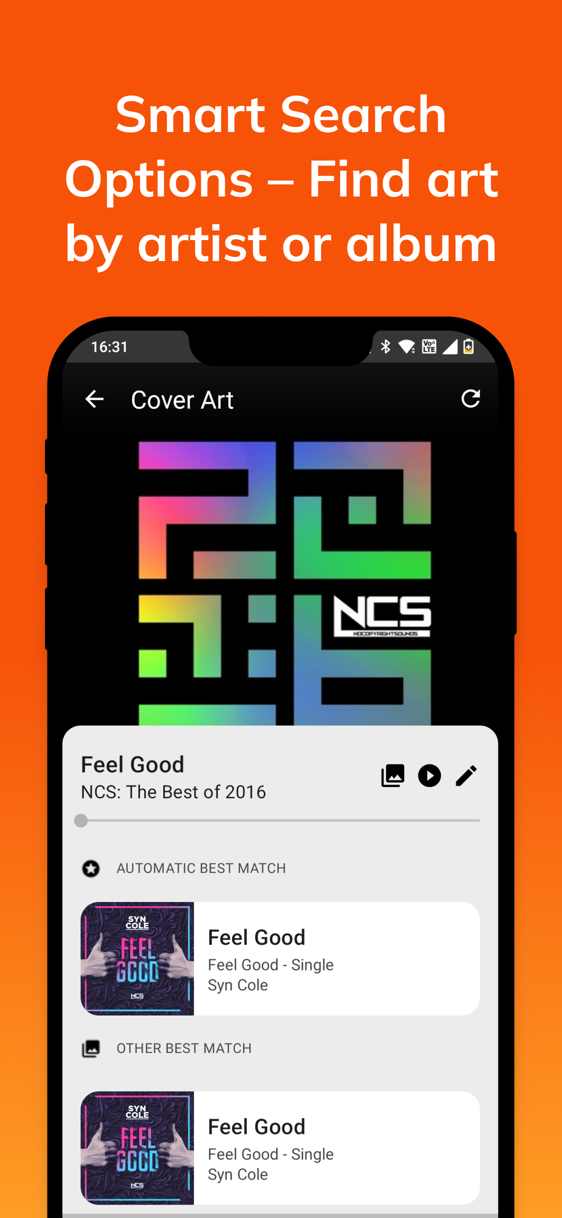 اسکرین شات 4 برنامه Album / Cover Art Finder