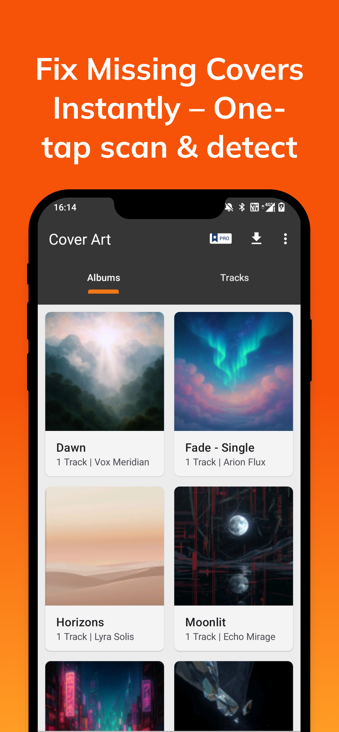 اسکرین شات 3 برنامه Album / Cover Art Finder