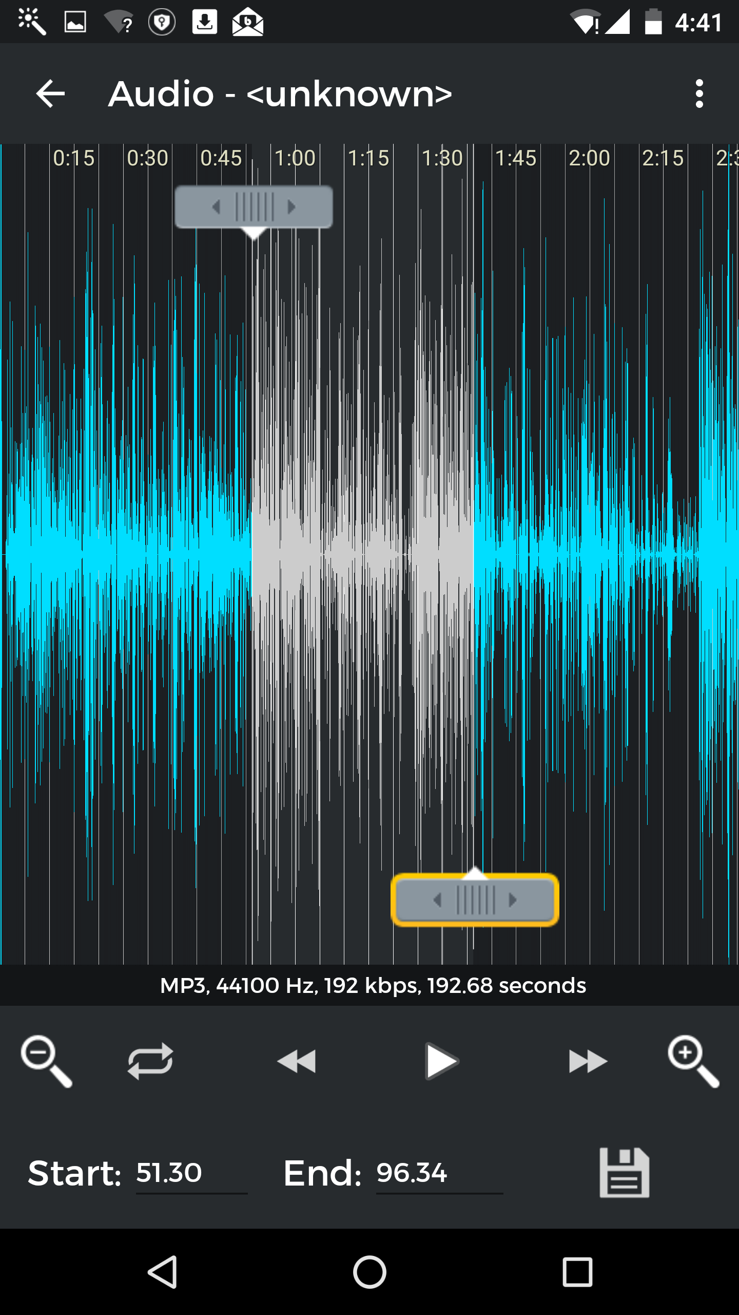 اسکرین شات 3 برنامه MP3 برش و آهنگ های زنگ ساز