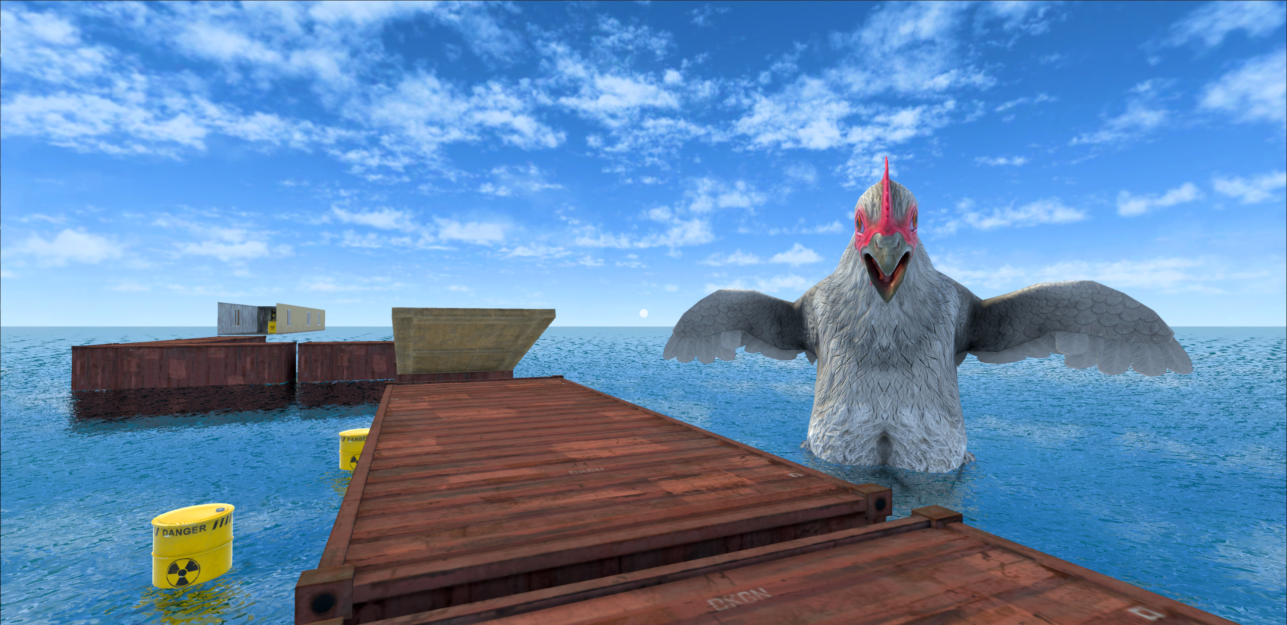 اسکرین شات 4 بازی Evil Chicken: Scary Escape