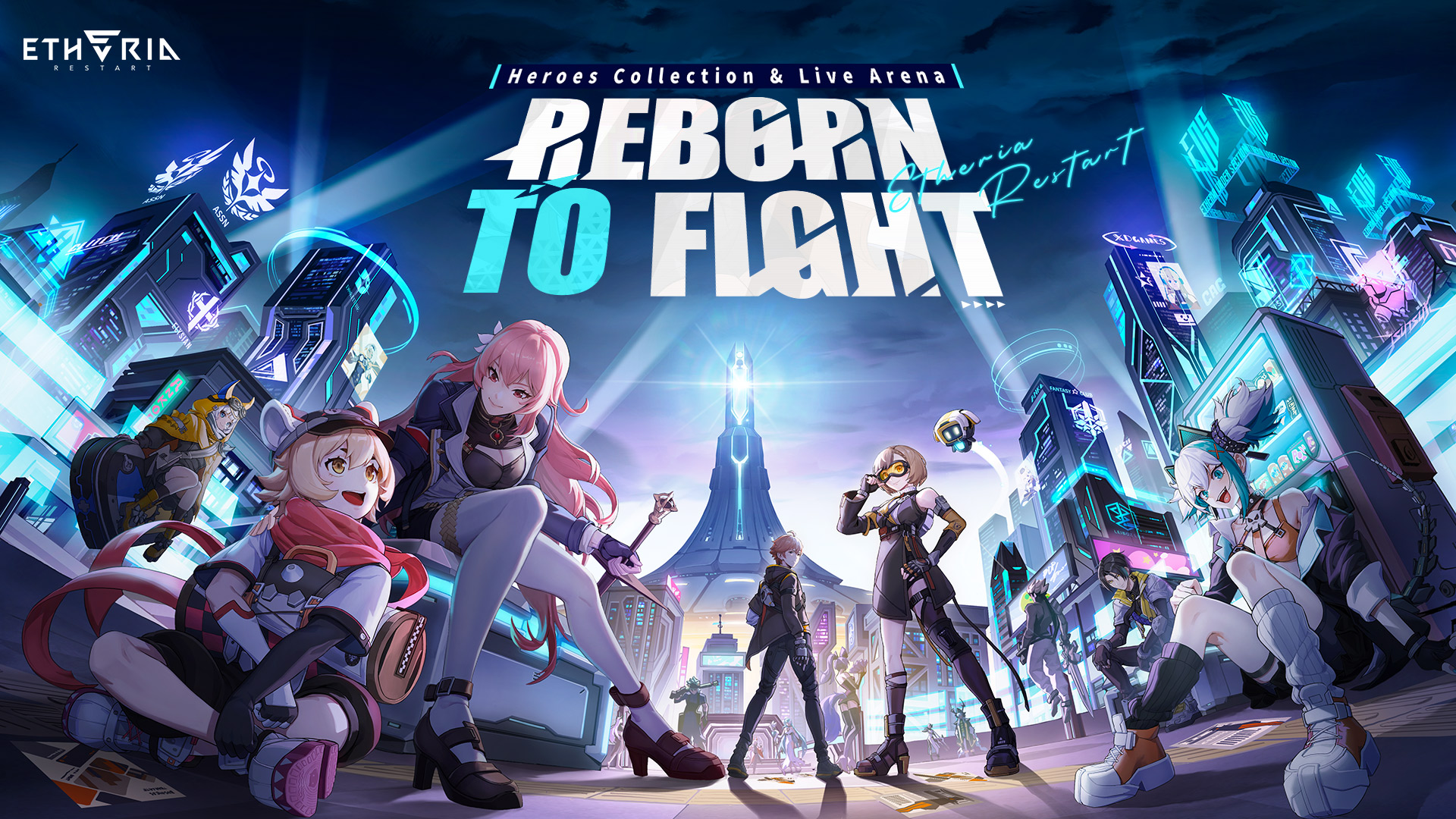 اسکرین شات 1 بازی Etheria: Restart