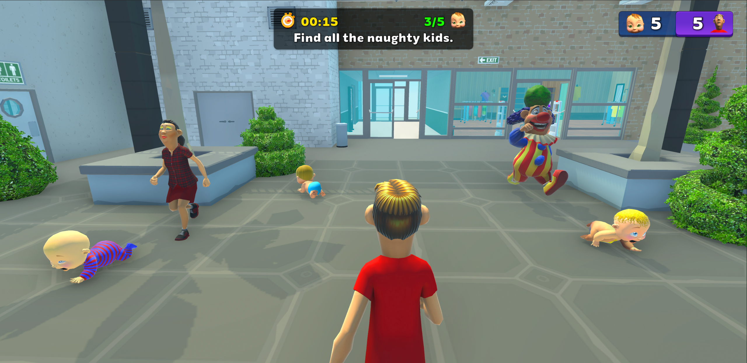 اسکرین شات 5 بازی Hide And Seek 3D: Who is Daddy