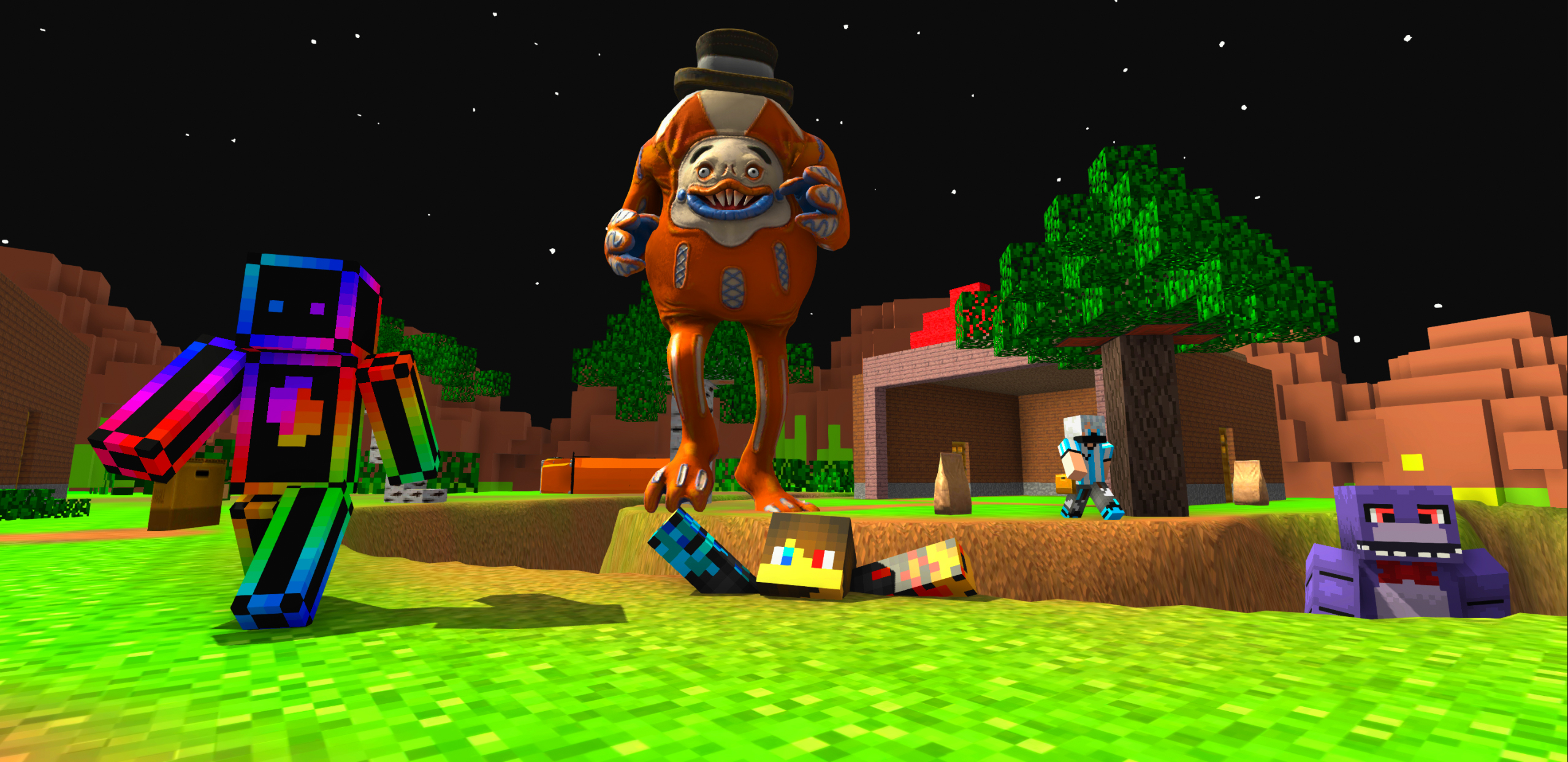 اسکرین شات 2 بازی Monster Craftsman Survivor 3D