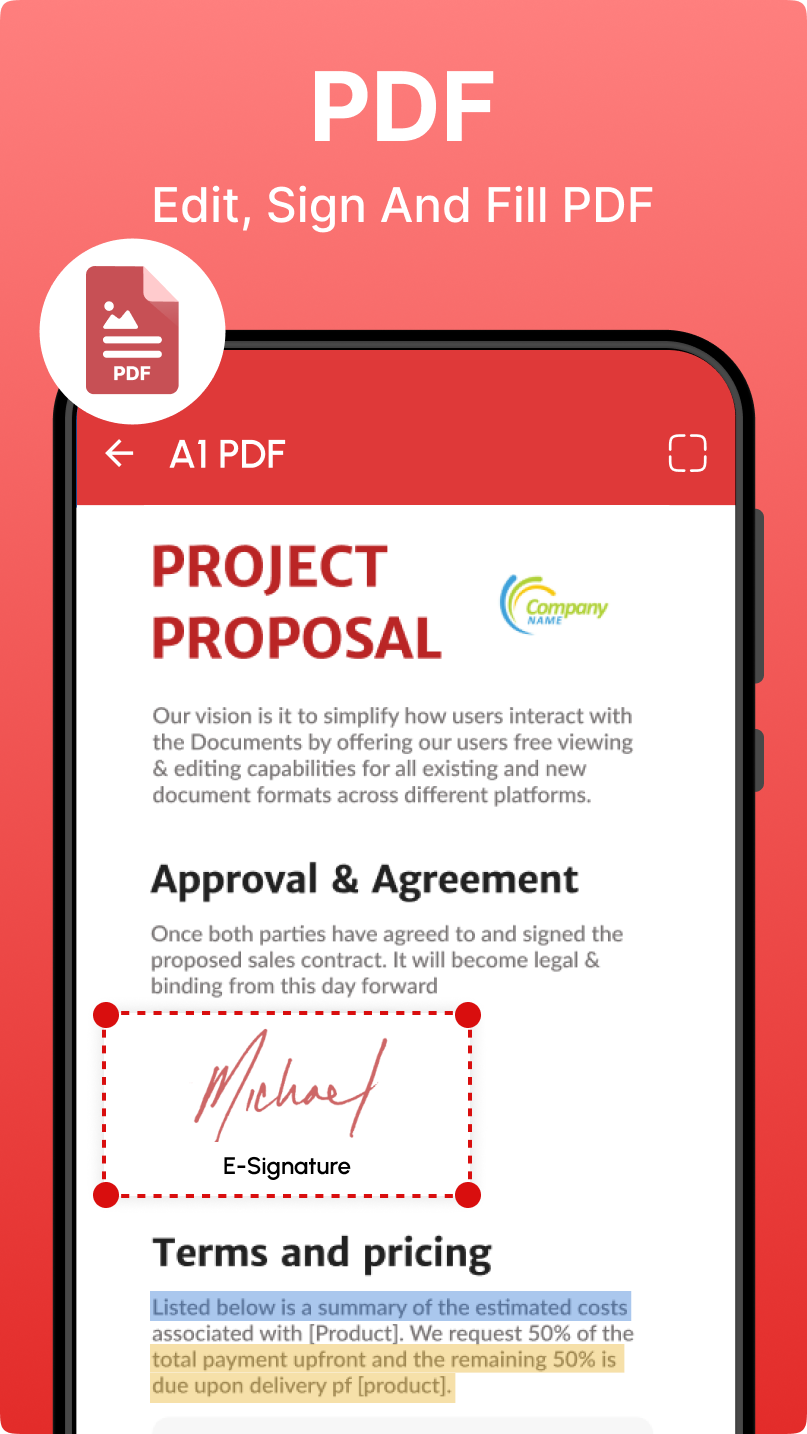 اسکرین شات 3 برنامه Docx Reader - Word, PDF, XLSX