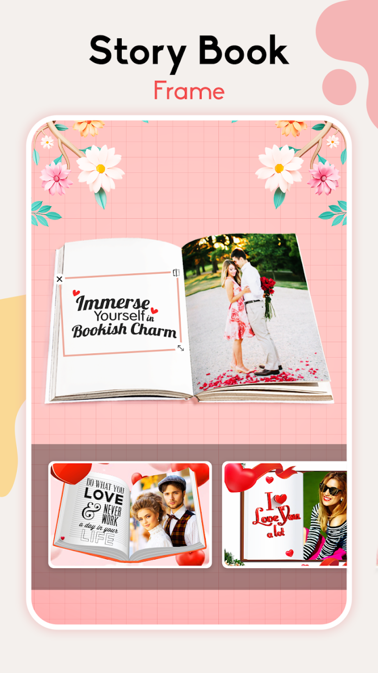 اسکرین شات 3 برنامه Photobook Photo Editor App