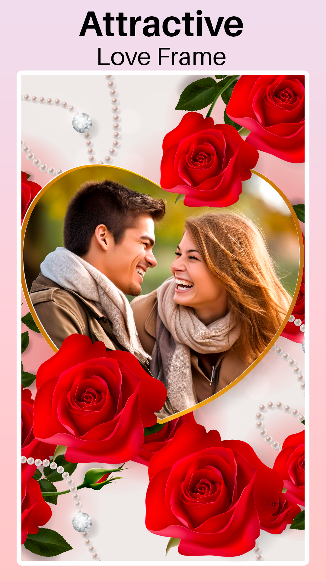 اسکرین شات 2 برنامه True Love Photo Frames Editor