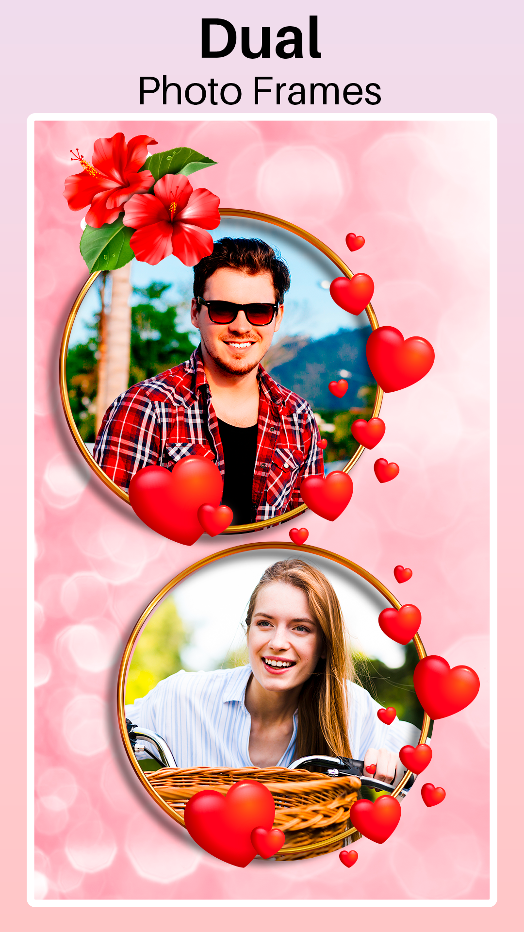 اسکرین شات 3 برنامه True Love Photo Frames Editor