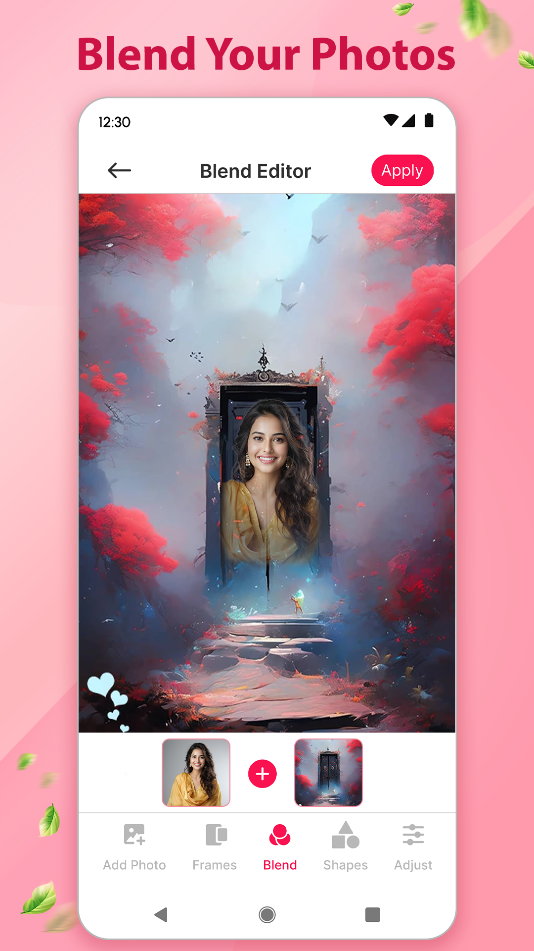 اسکرین شات 5 برنامه Romantic Frames & Photo Editor