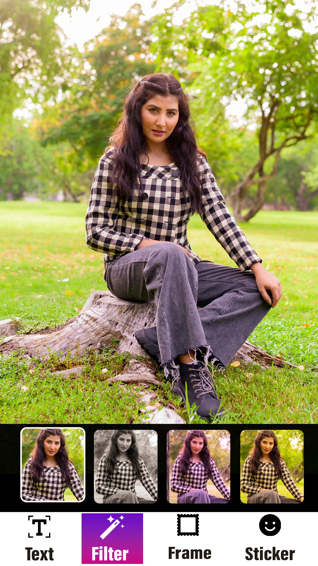 اسکرین شات 4 برنامه Nature Photo Frames & Editor