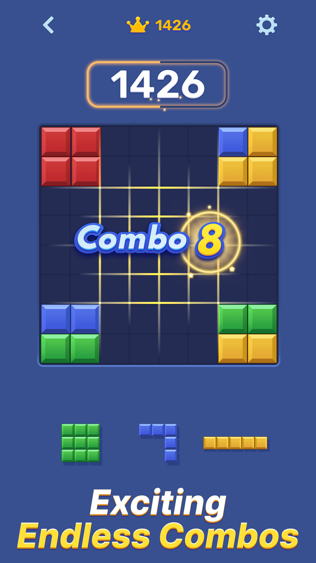 اسکرین شات 3 بازی Block-Tok: Puzzle Game