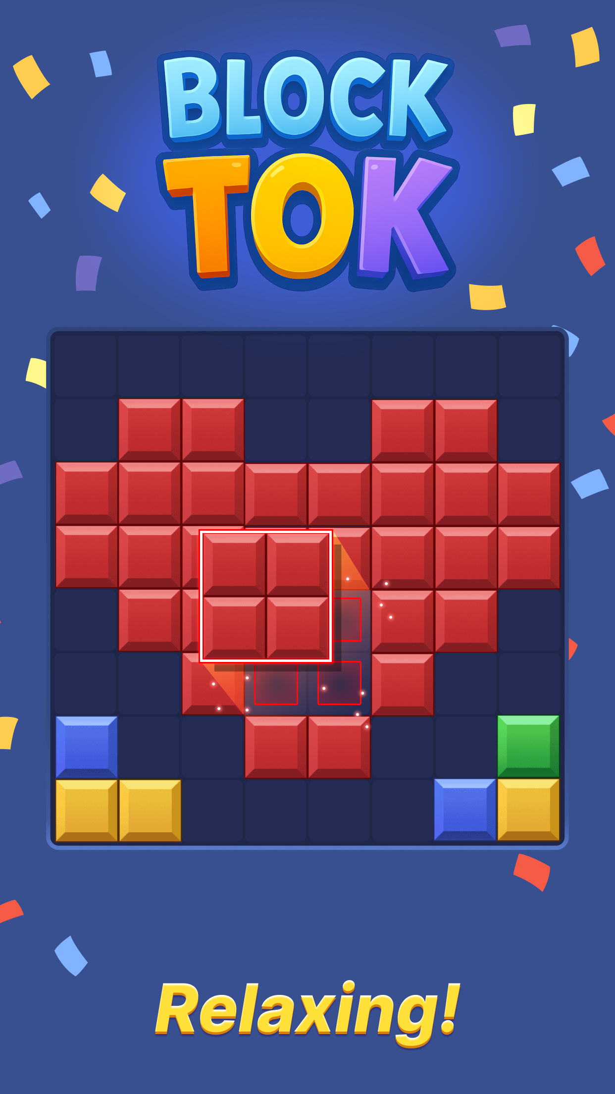 اسکرین شات 1 بازی Block-Tok: Puzzle Game