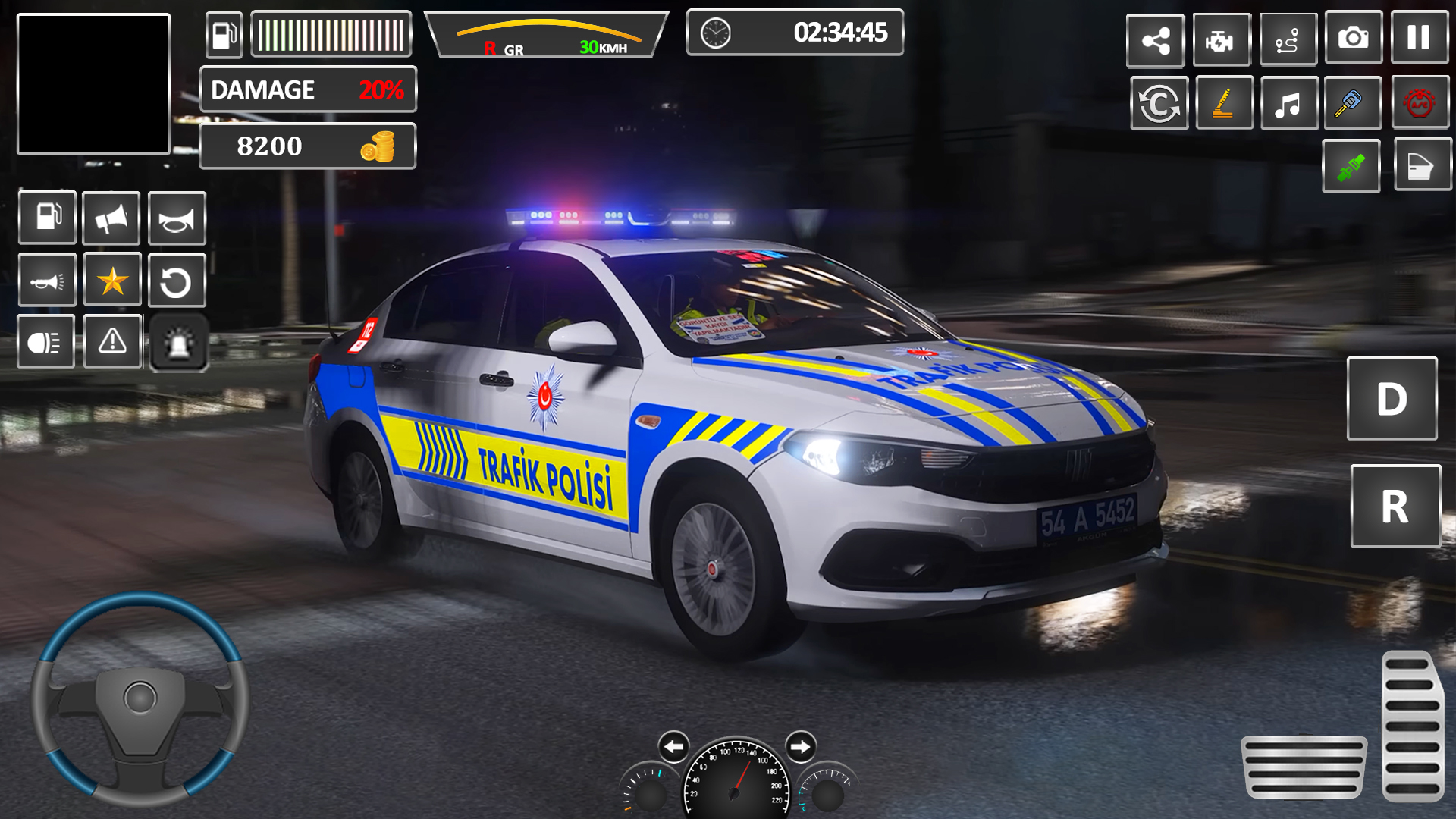 اسکرین شات 1 بازی Police Games 3D Car Driving