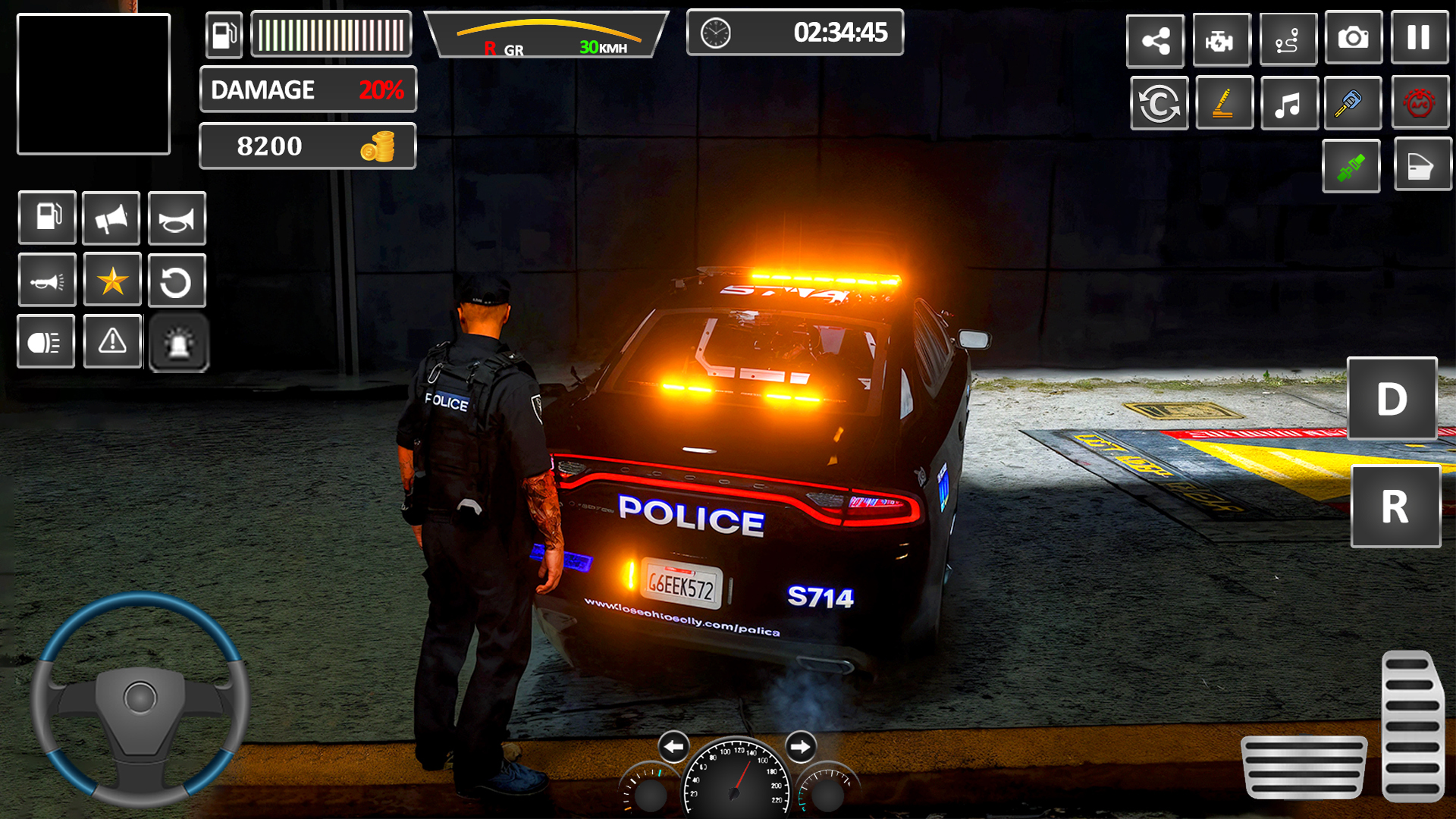 اسکرین شات 4 بازی Police Games 3D Car Driving