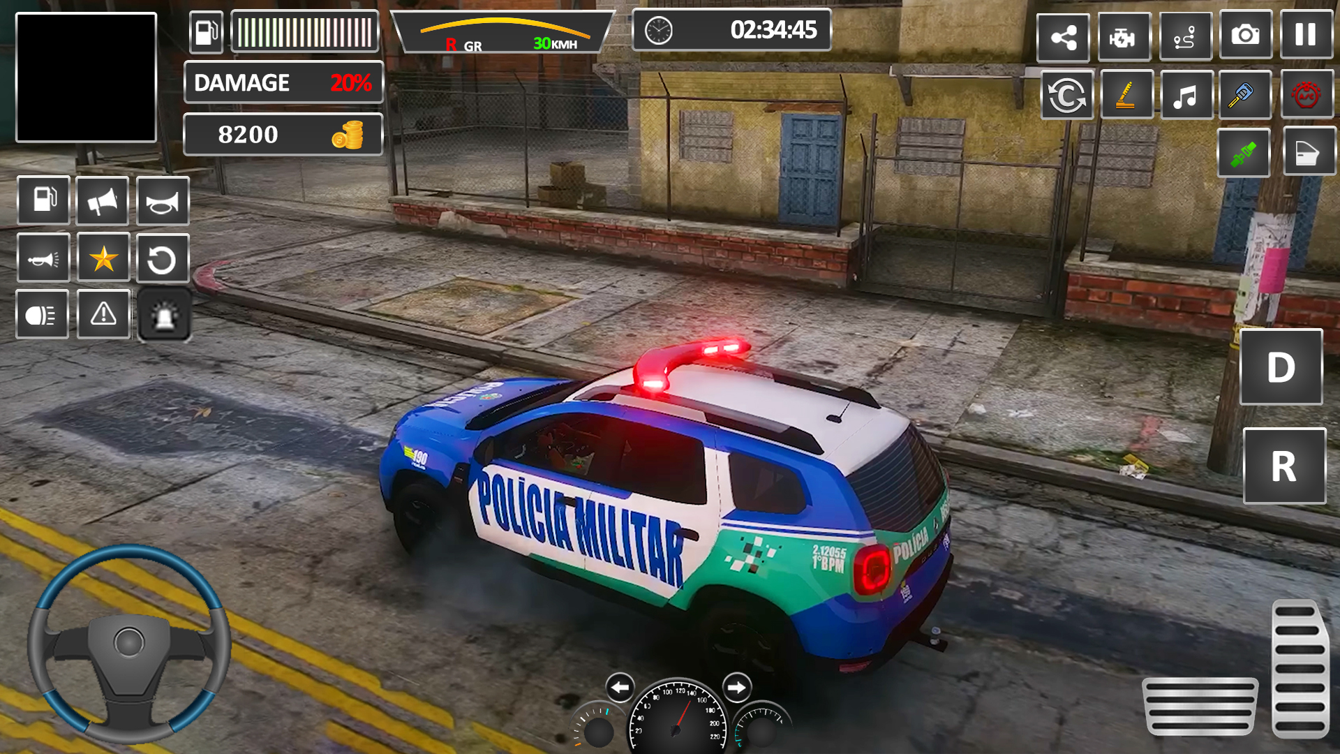 اسکرین شات 3 بازی Police Games 3D Car Driving